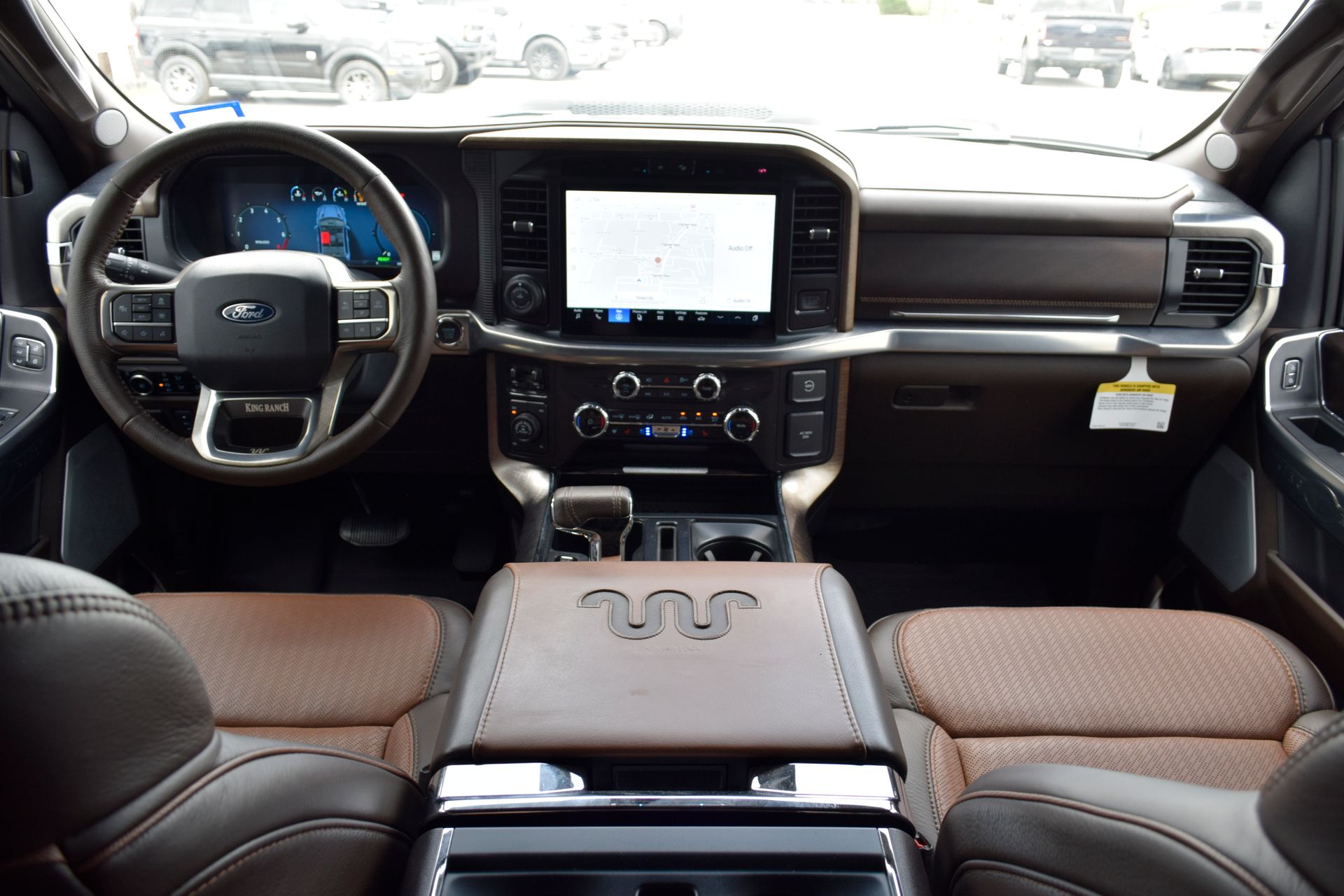 2025 Ford F-150 King Ranch White at Classic Elite Chevrolet Hwy 6