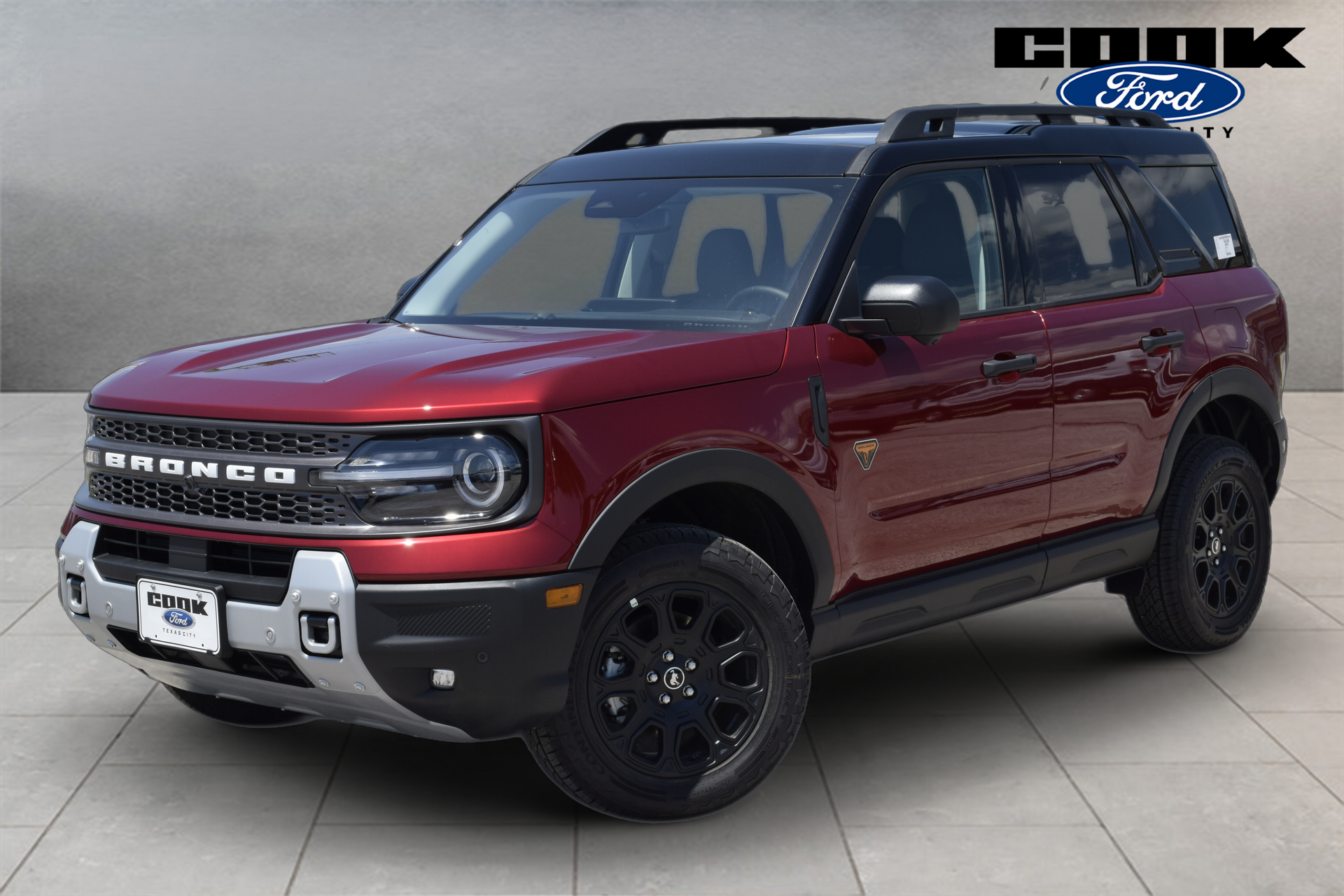 2026 Ford Bronco Sport Badlands Red at Classic Ford Galveston