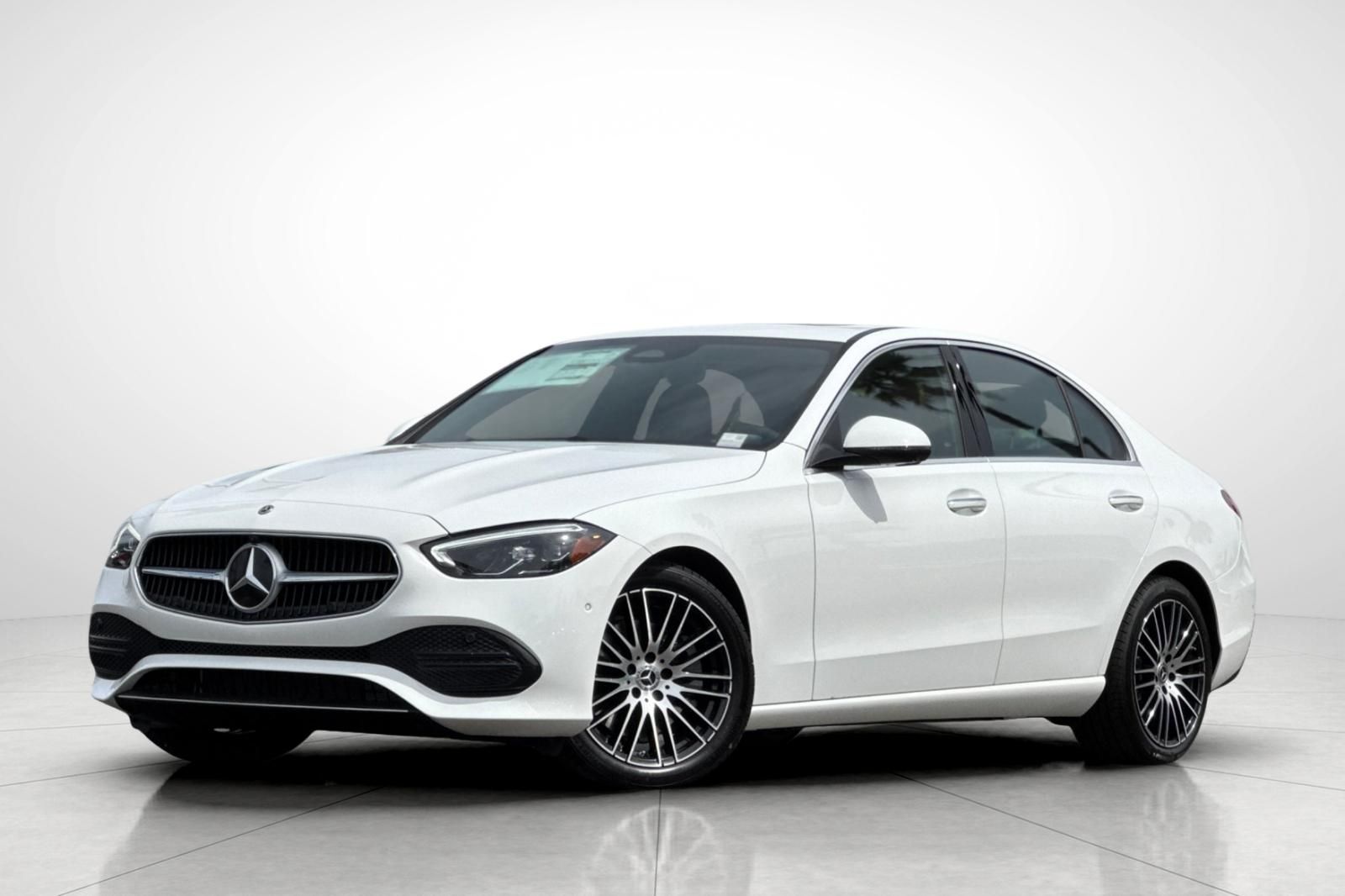 Polar White 2026 Mercedes-Benz C-Class Sedan Rear-Wheel Drive 9-Speed Automatic