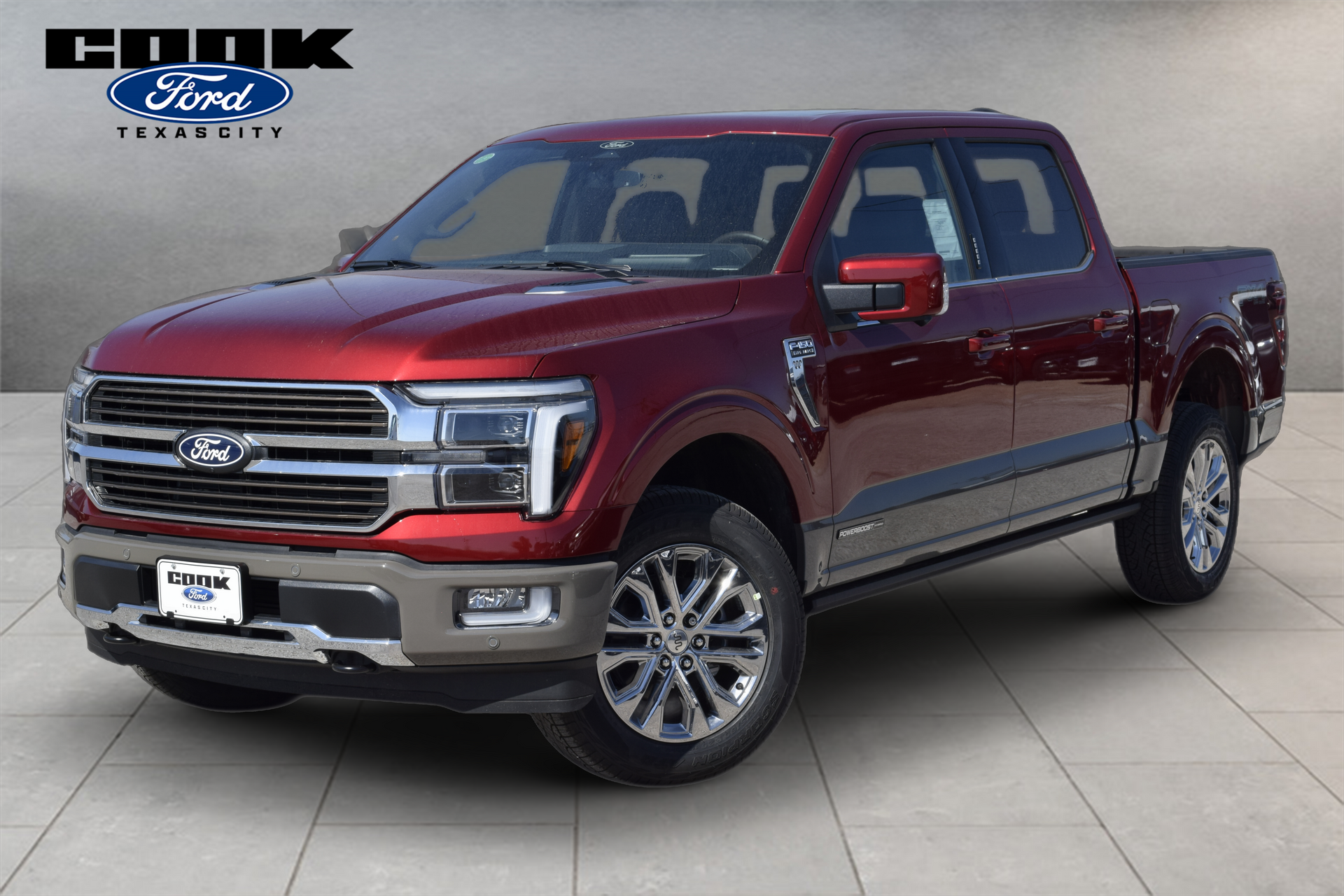 2026 Ford F-150 King Ranch Red at DeMontrond Ford
