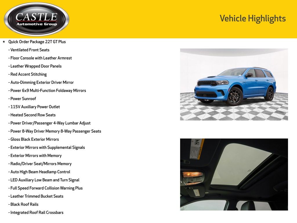 2026 DODGE DURANGO - Image 3