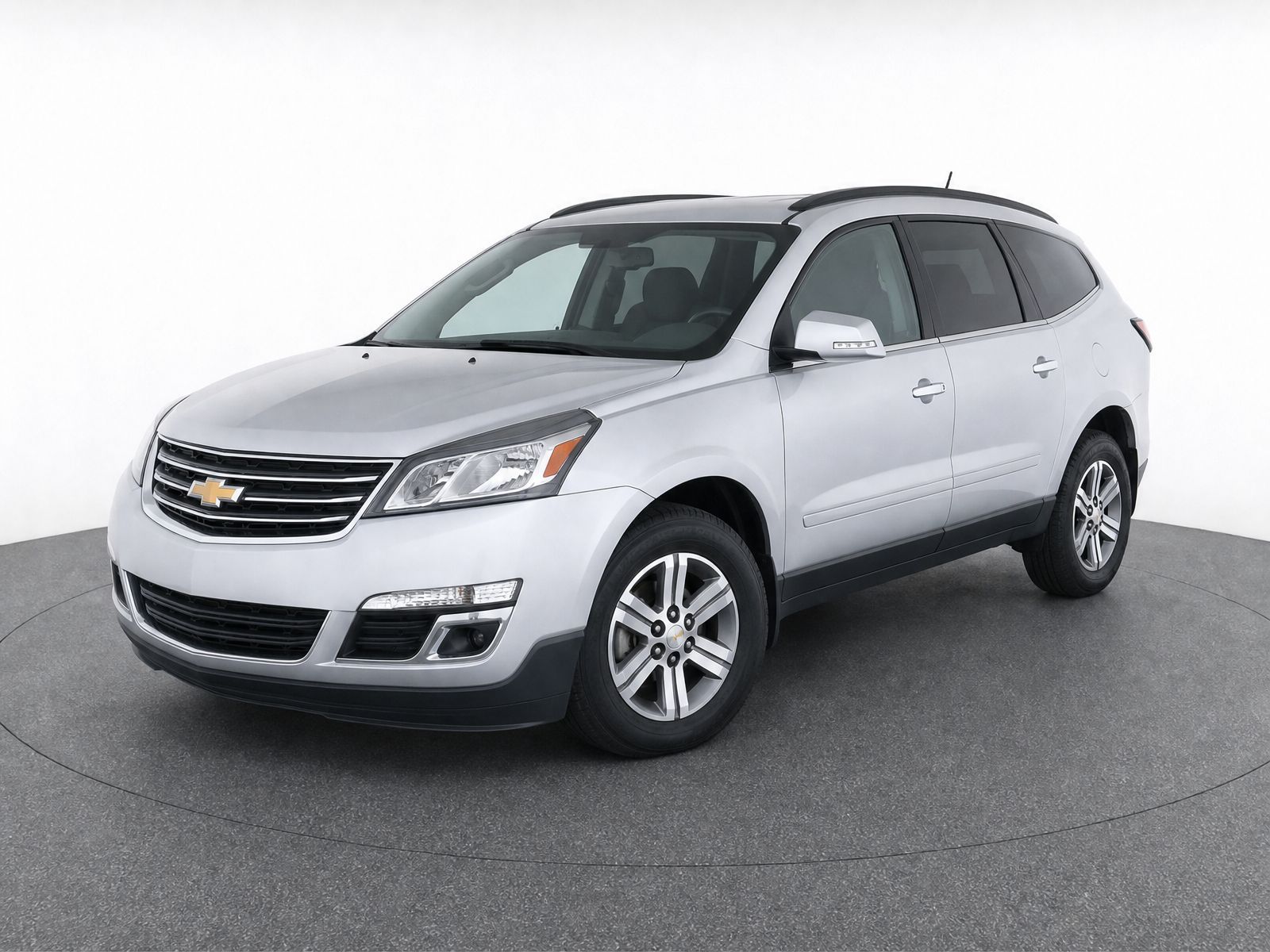 Silver Ice Metallic 2017 Chevrolet Traverse SUV / Crossover All-Wheel Drive 6-Speed Automatic