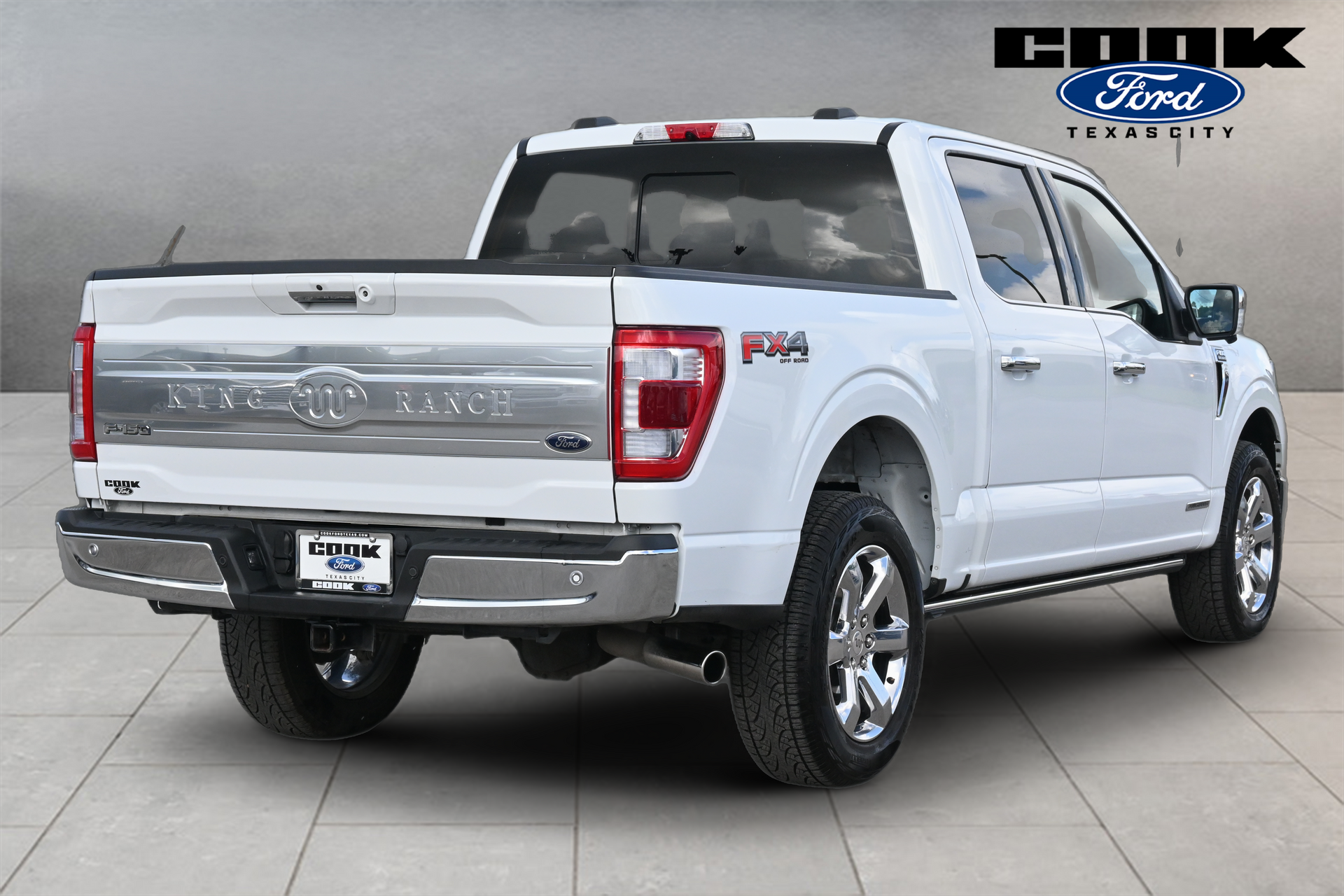 2023 Ford F-150 King Ranch White at Cook Ford