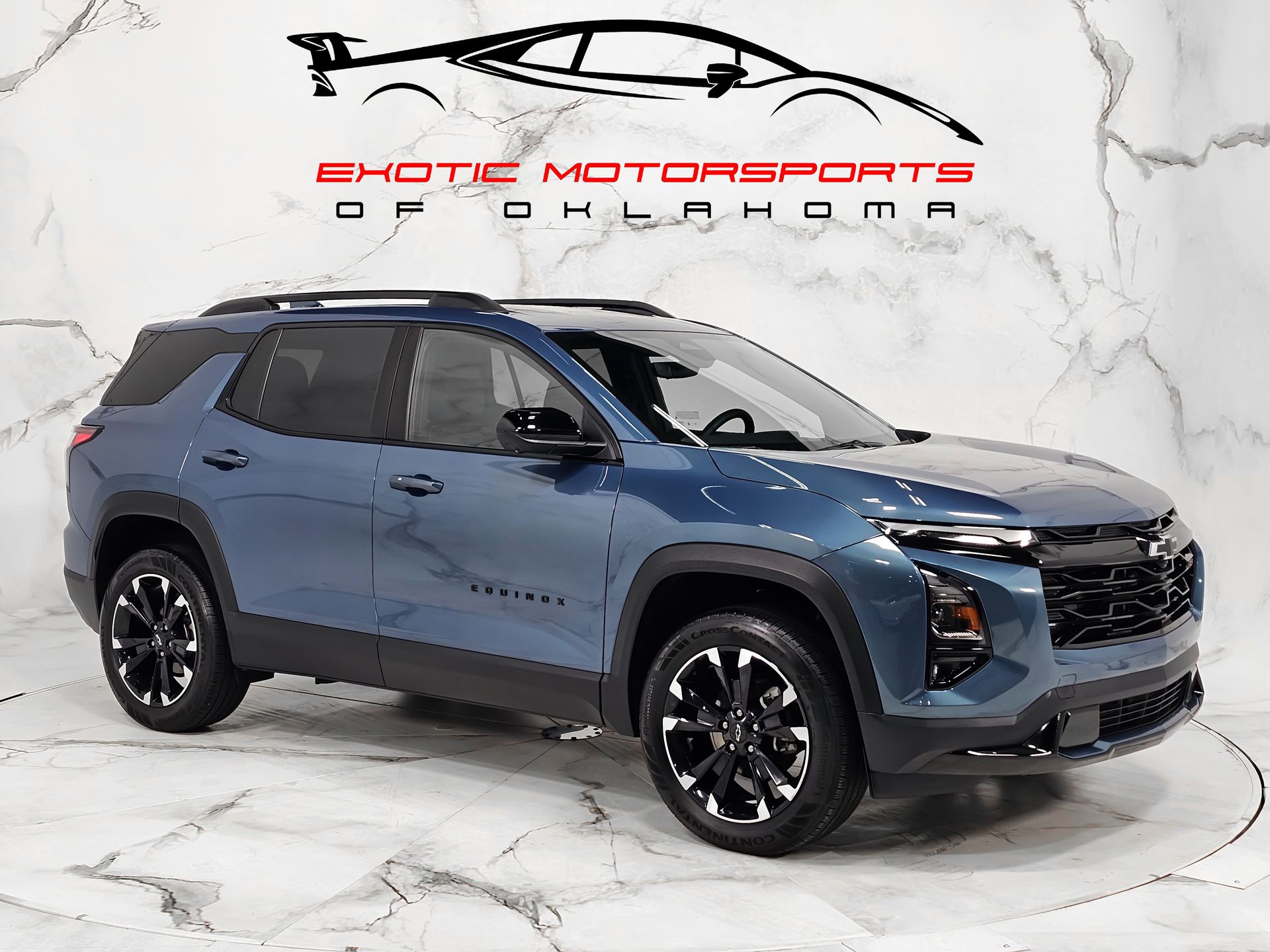 Lakeshore Blue 2025 Chevrolet Equinox RS FWD SUV / Crossover Front-Wheel Drive Continuously Variable Transmission