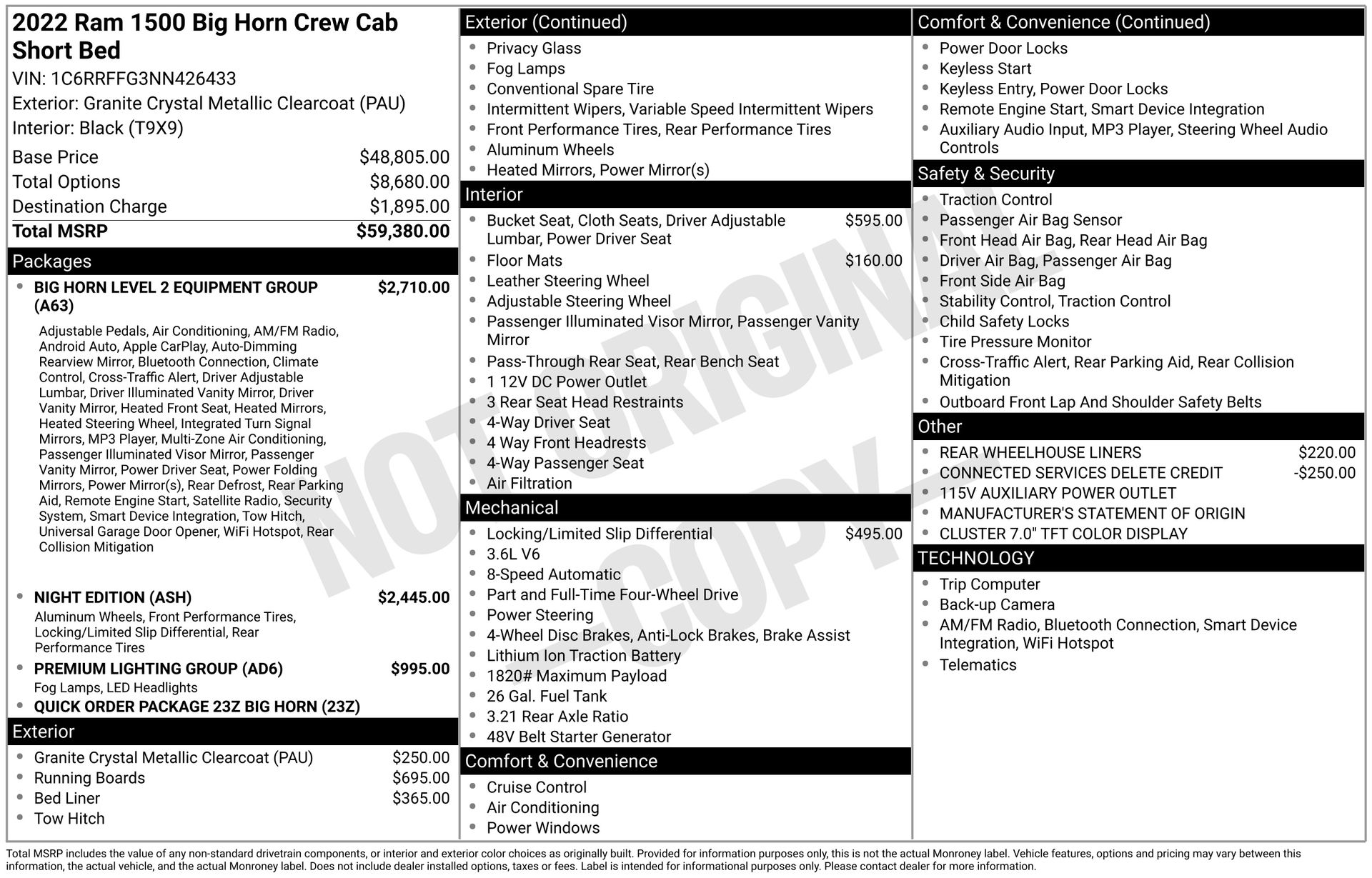 2022 RAM 1500 - Image 3