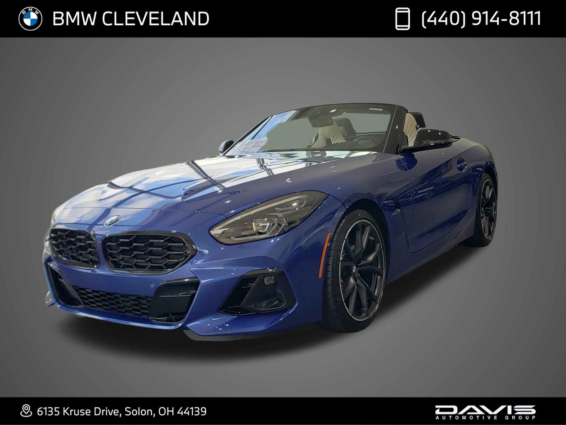 Portimao Blue Metallic 2026 BMW Z4 Convertible Rear-Wheel Drive 8-Speed Automatic