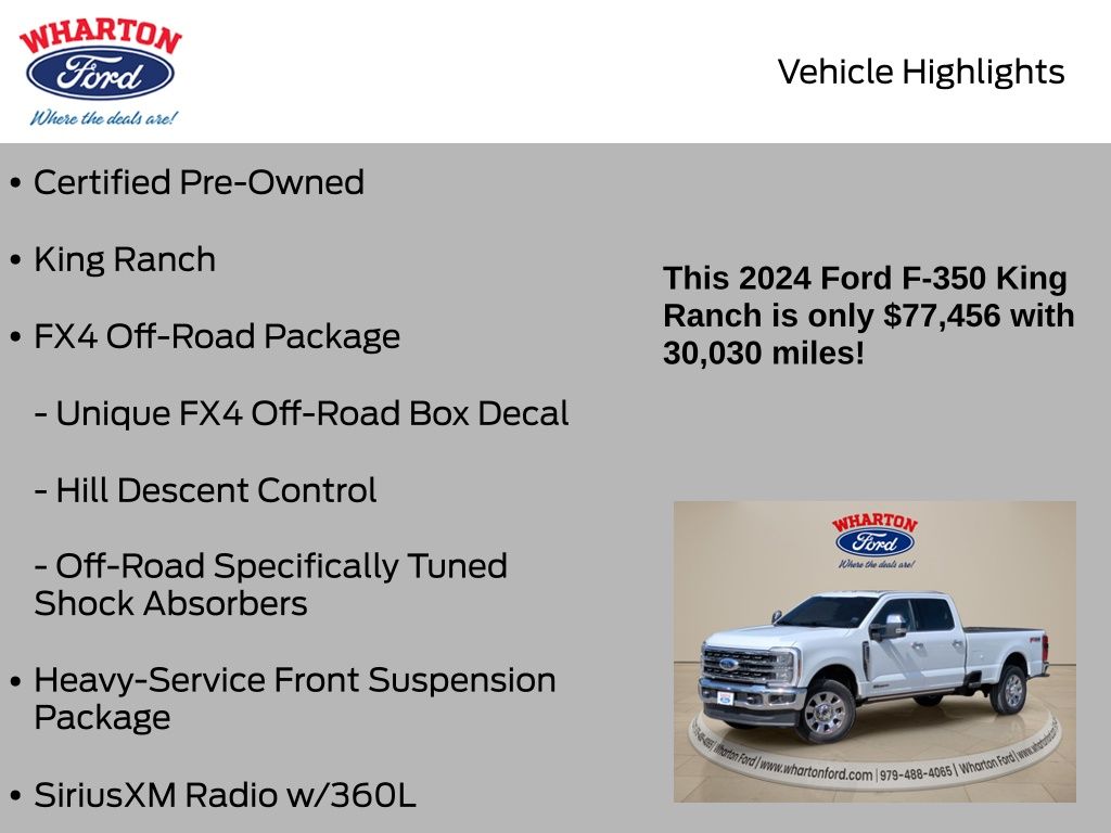2024 Ford F-350SD King Ranch - 5