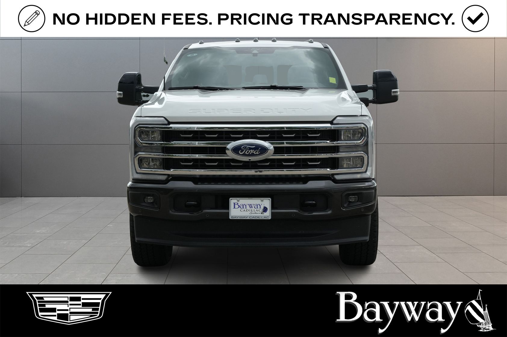 2025 Ford F-350SD King Ranch White at Traditions Chevrolet