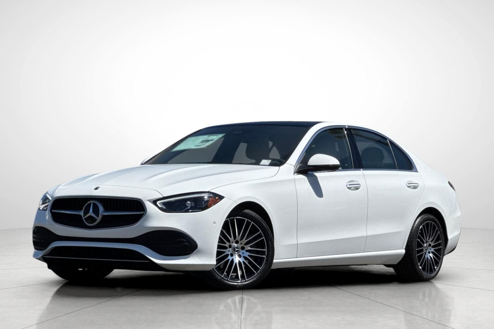Polar White 2026 Mercedes-Benz C-Class Sedan Rear-Wheel Drive 9-Speed Automatic