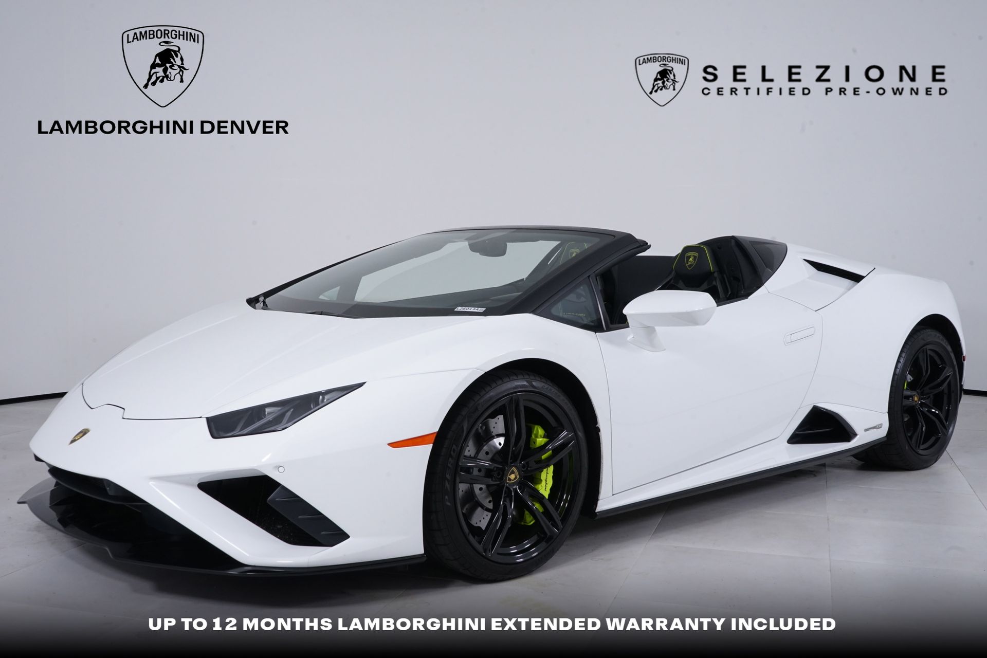 2020 Lamborghini Huracan LP 610-2 EVO Spyder Convertible RWD   