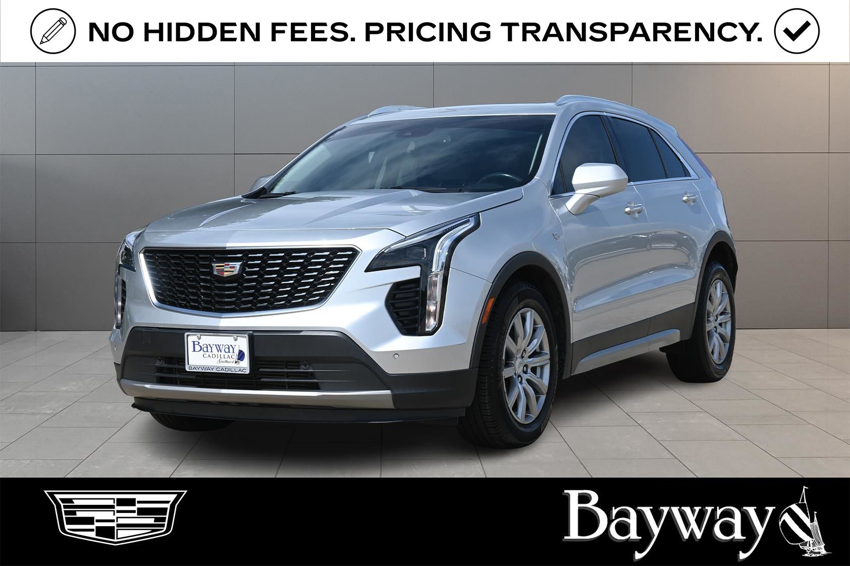 2020 Cadillac XT4 Premium Luxury Silver at Tom Peacock Cadillac