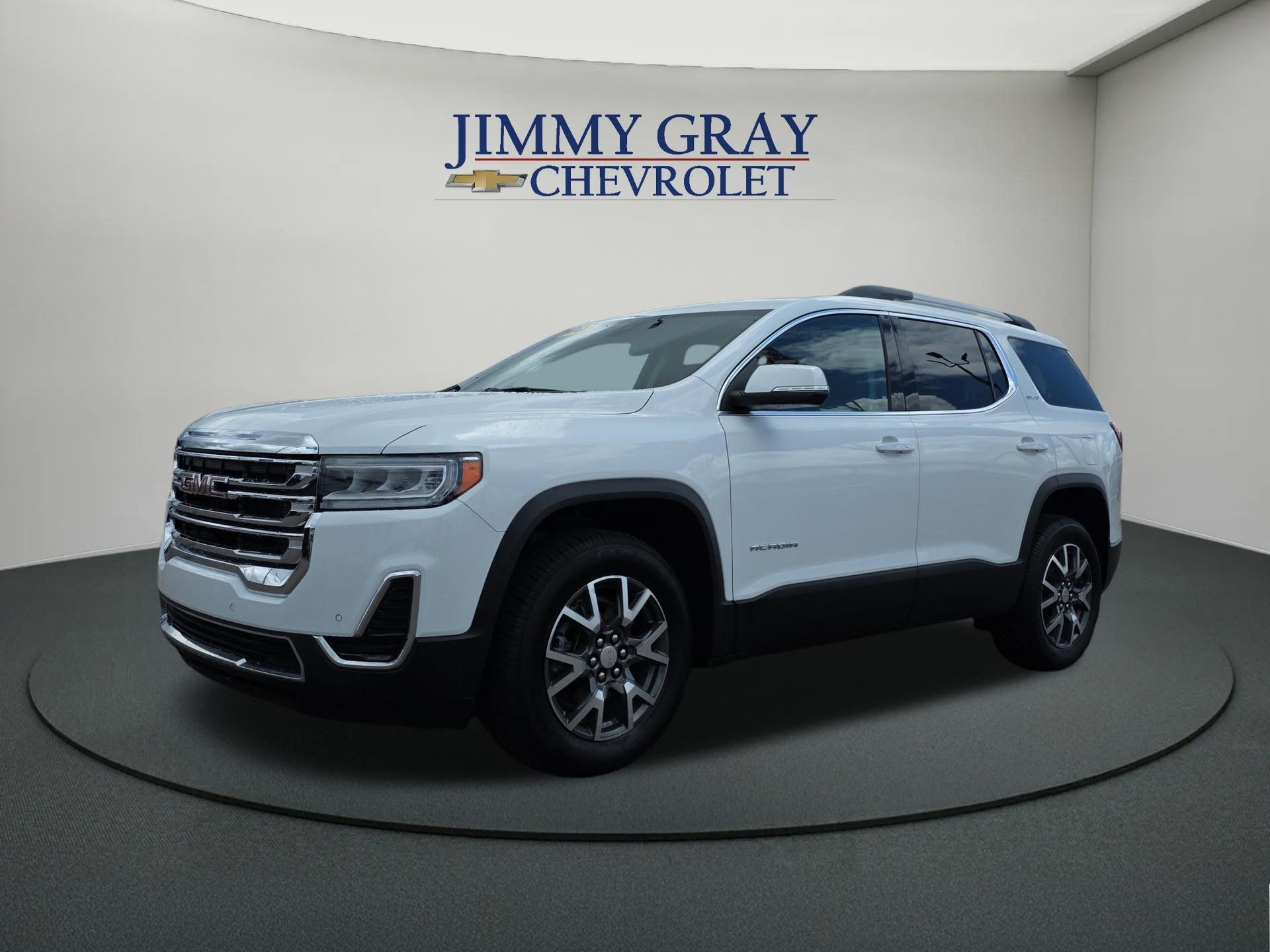 Summit White 2023 GMC Acadia SUV / Crossover Front-Wheel Drive 9-Speed Automatic