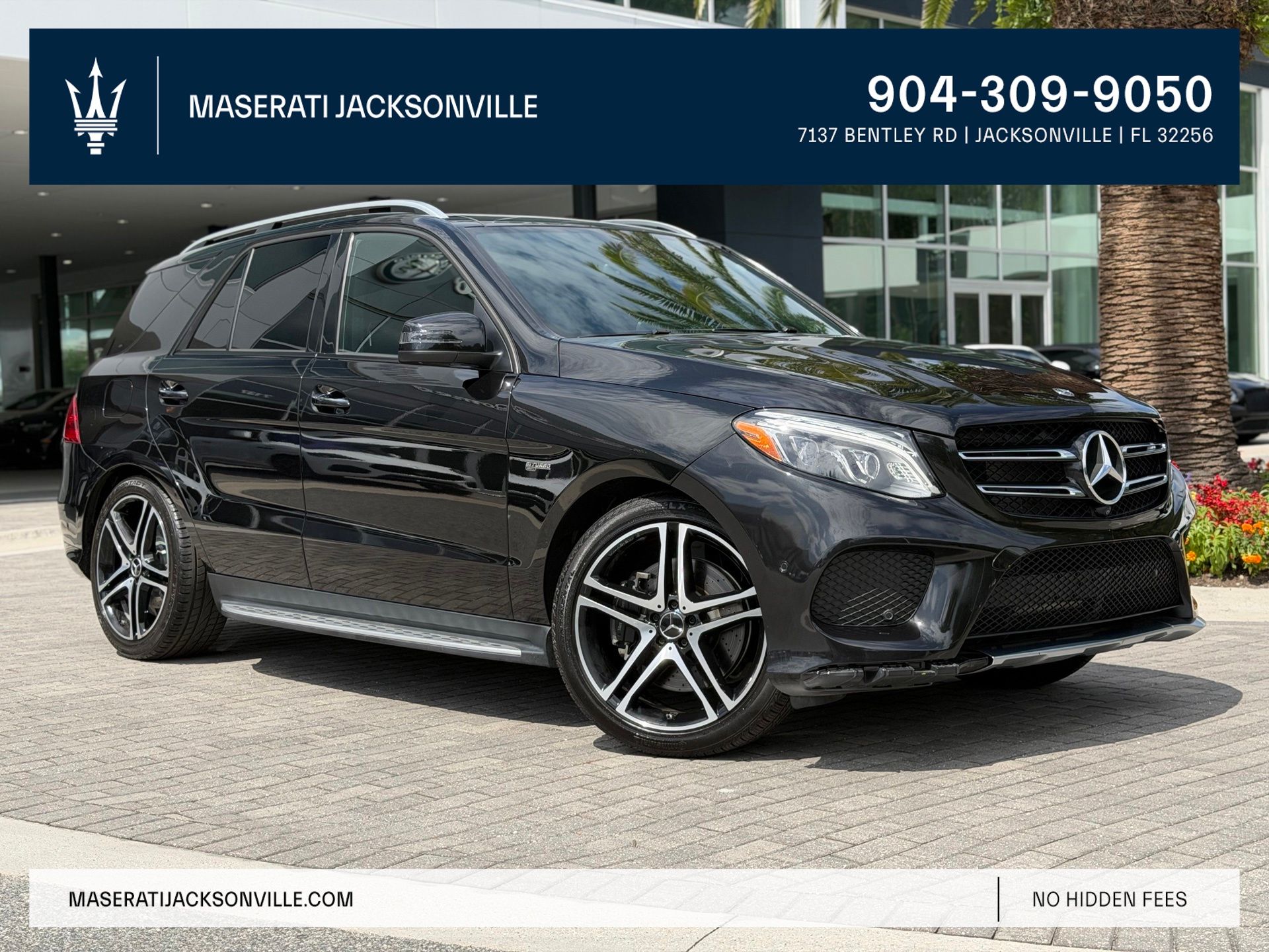 Black 2018 Mercedes-Benz GLE SUV / Crossover All-Wheel Drive 9-Speed Automatic