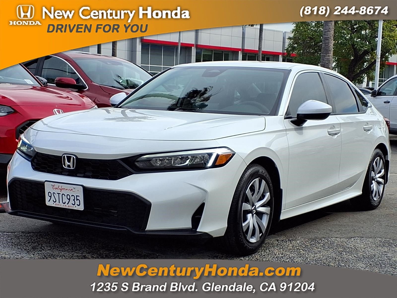 used 2025 Honda Civic car, priced at $23,695