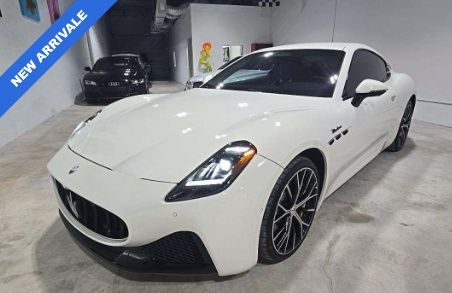 Bianco Solid 2024 Maserati GranTurismo Modena AWD Coupe All-Wheel Drive 8-Speed Automatic