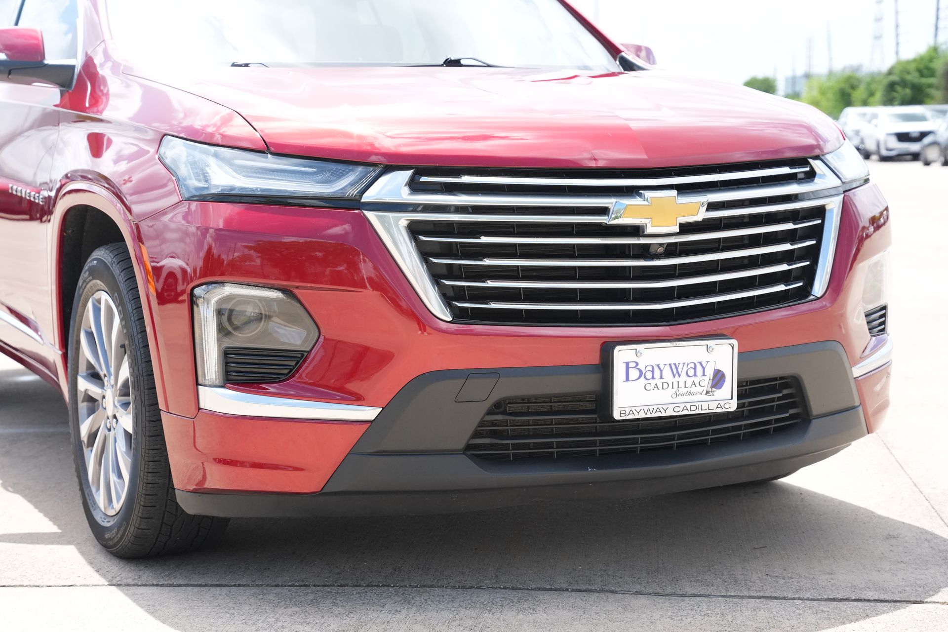 2023 Chevrolet Traverse Premier Red at Classic Elite Chevrolet Hwy 6
