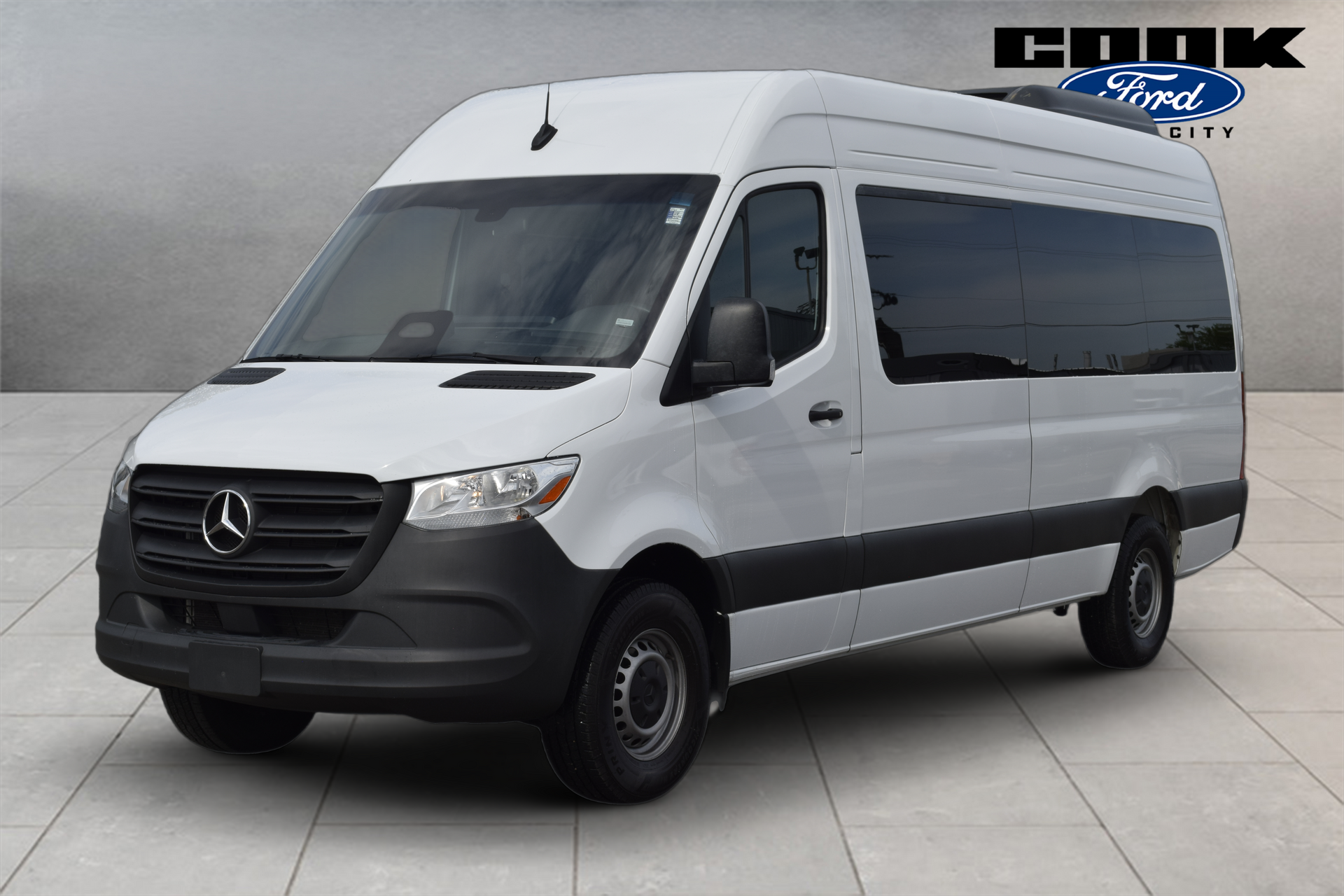 White 2025 Mercedes-Benz Sprinter Van Rear-Wheel Drive 9-Speed Automatic