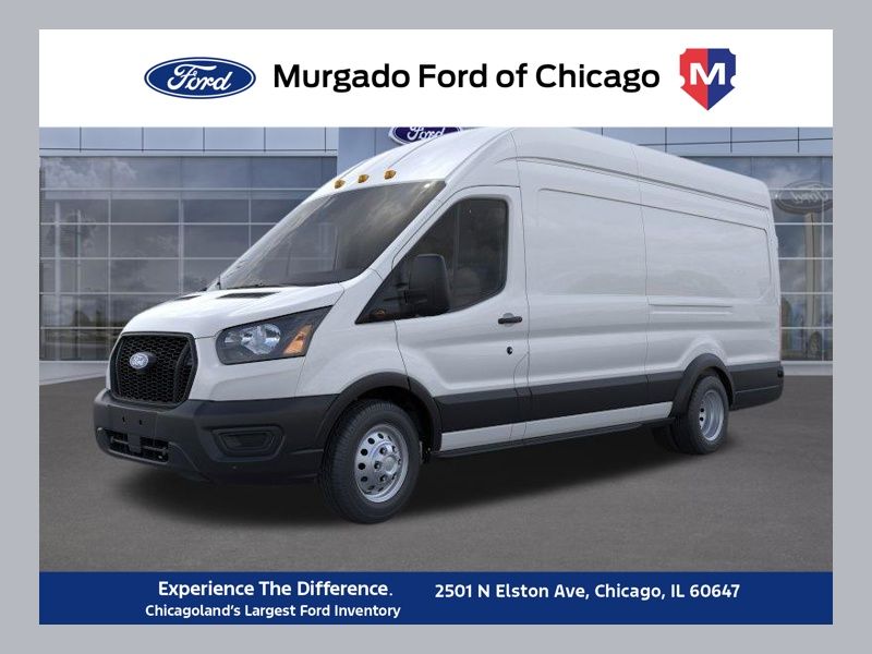 Oxford White 2026 Ford Transit Cargo 350 HD 9950 GVWR High Roof Extended LB DRW RWD Van Rear-Wheel Drive