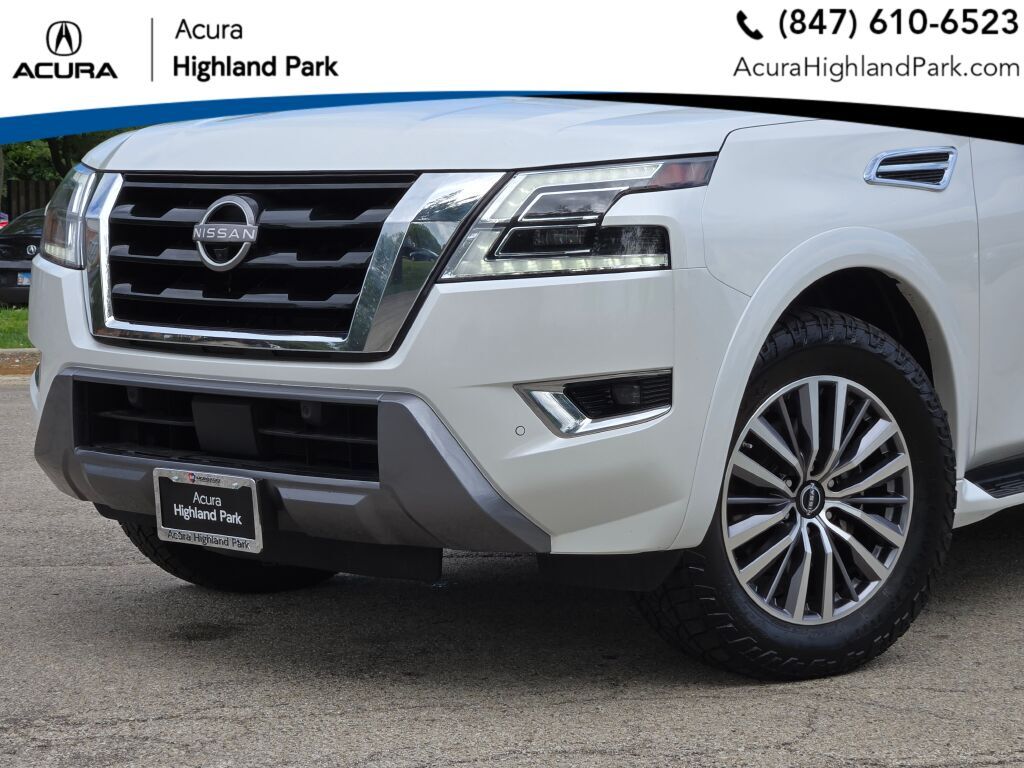 Used 2022 Nissan Armada SL with VIN JN8AY2BD7N9677563 for sale in Highland Park, IL