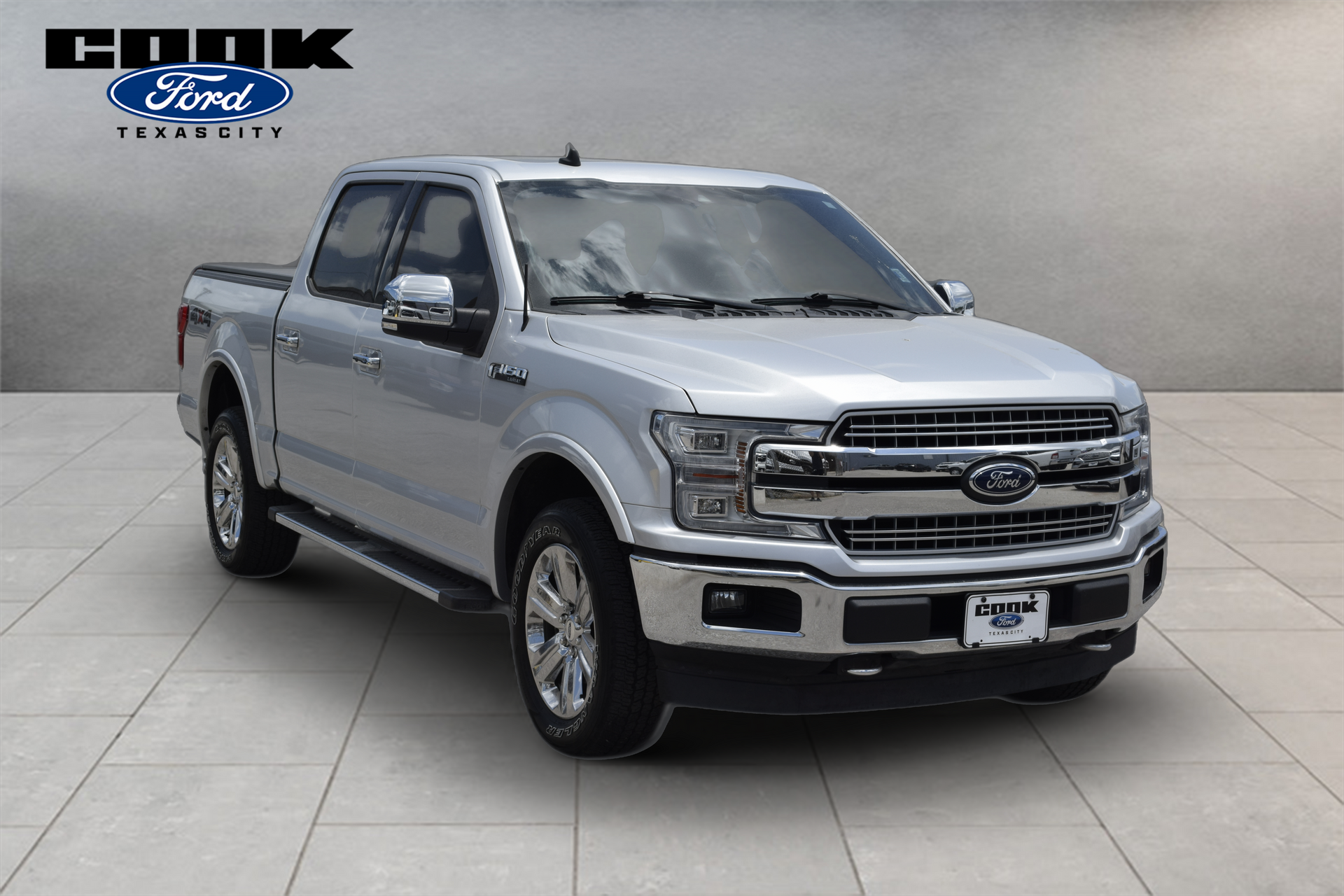 2019 Ford F-150 Lariat Silver at Cook Ford