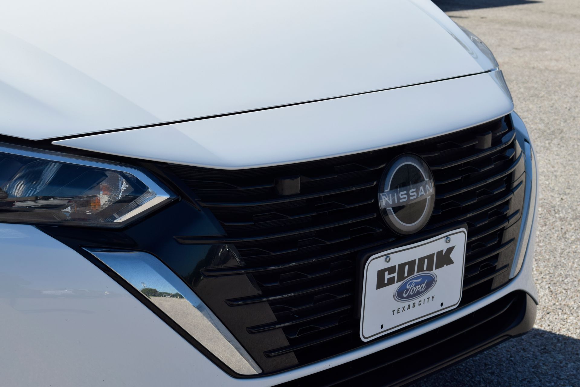 2024 Nissan Sentra S White at Central Houston Nissan