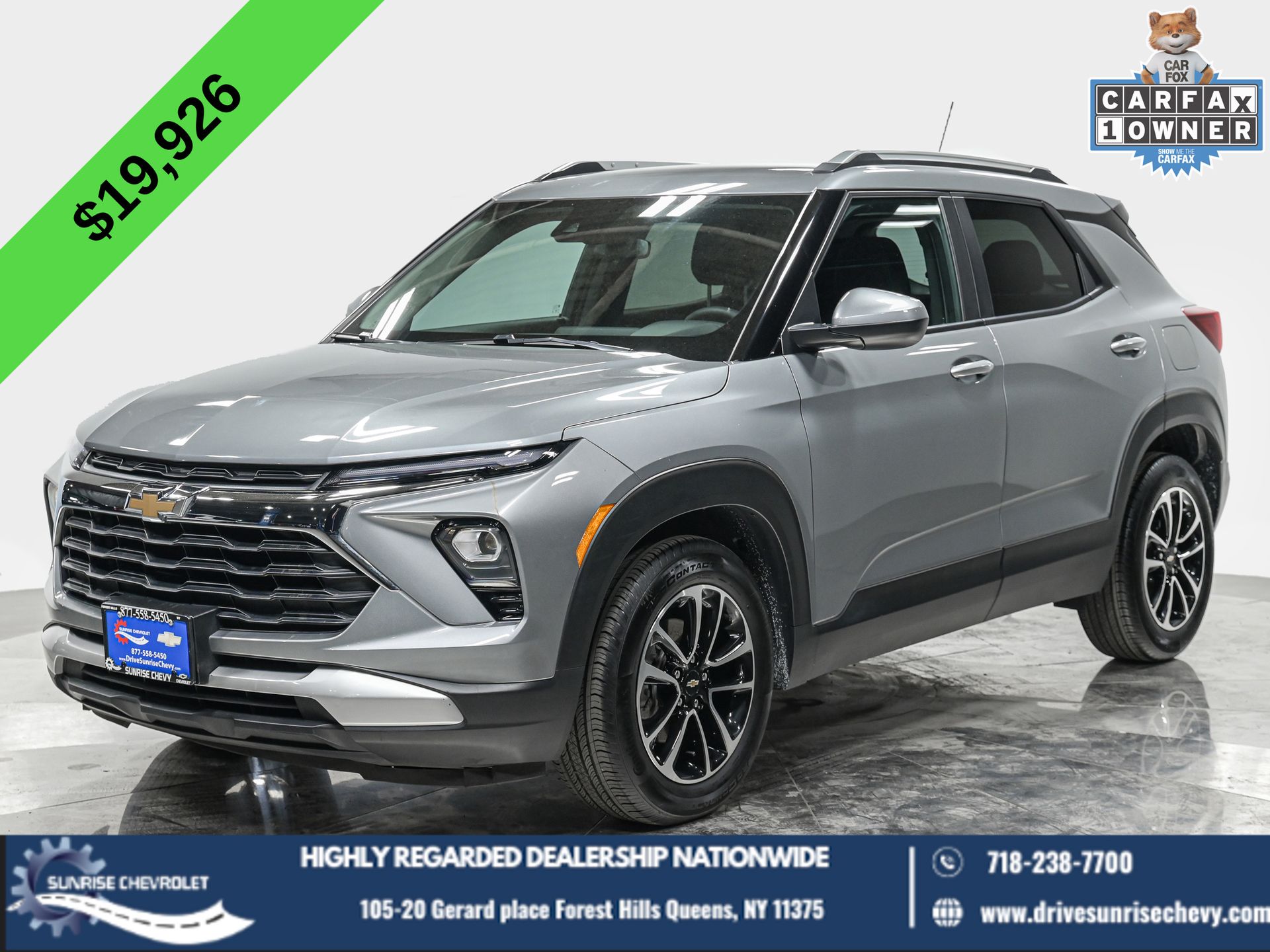 Sterling Gray Metallic 2024 Chevrolet Trailblazer SUV / Crossover Front-Wheel Drive Continuously Variable Transmission