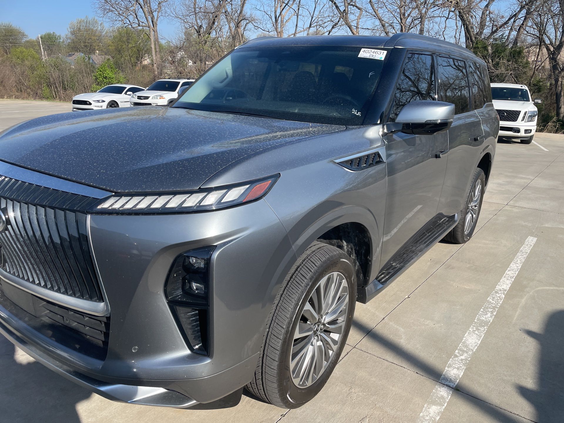 Dynamic Metal 2025 INFINITI QX80 Sensory 4WD SUV / Crossover All-Wheel Drive 9-Speed Automatic