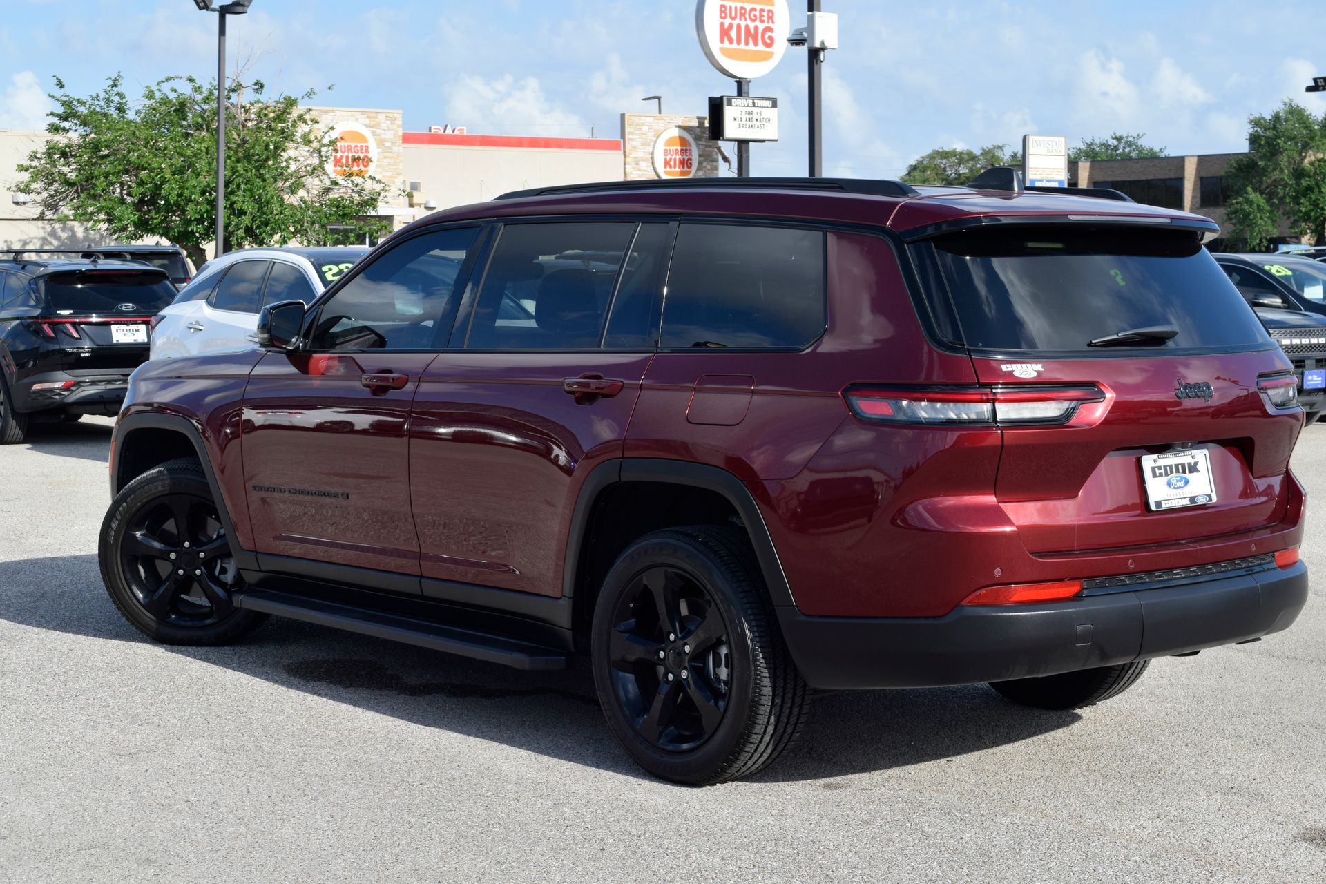 2023 Jeep Grand Cherokee L Altitude Red at Wharton Ford
