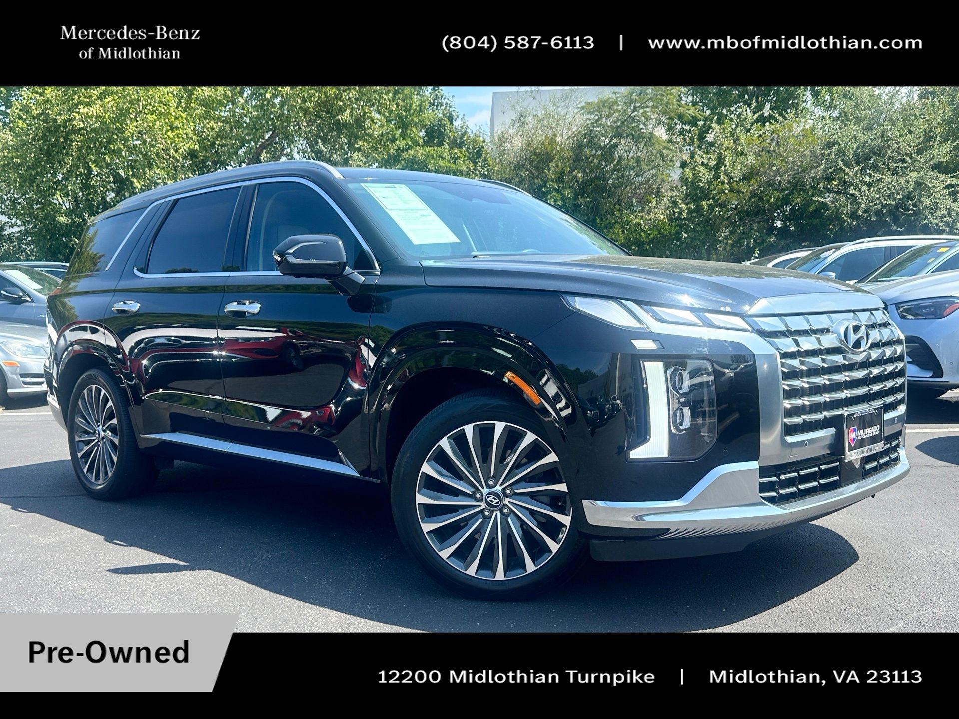 Abyss Black Pearl 2023 Hyundai Palisade SUV / Crossover All-Wheel Drive 8-Speed Automatic