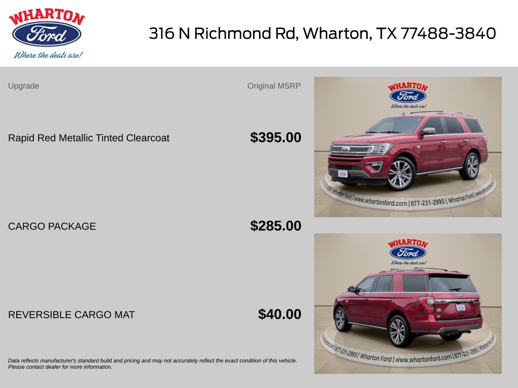 2020 Ford Expedition King Ranch - 1