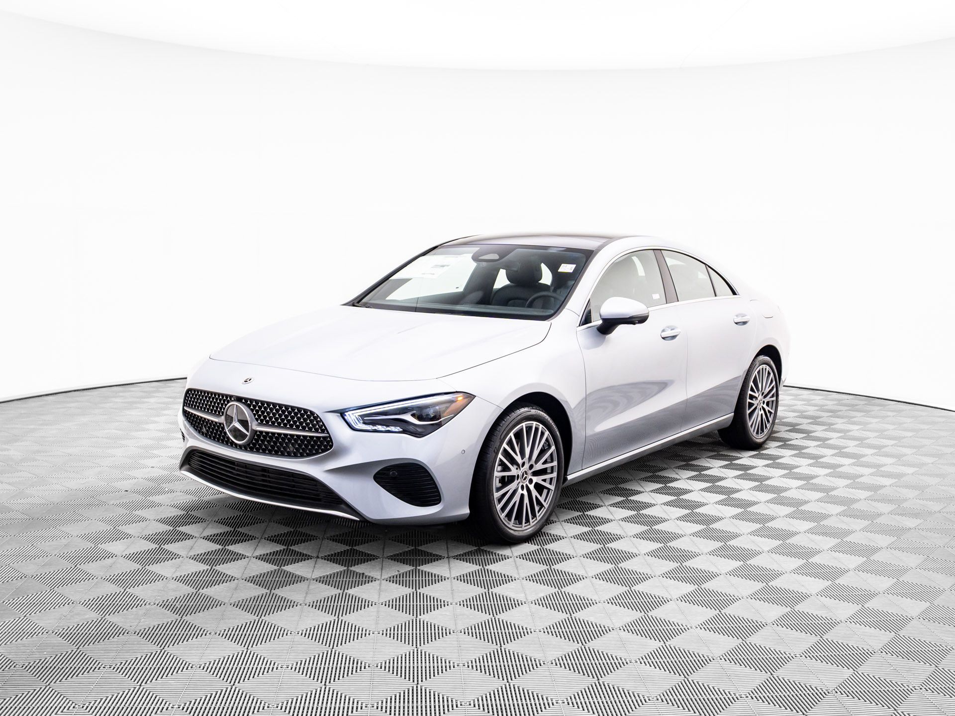 Cirrus Silver Metallic 2026 Mercedes-Benz CLA Coupe All-Wheel Drive 8-Speed Dual Clutch