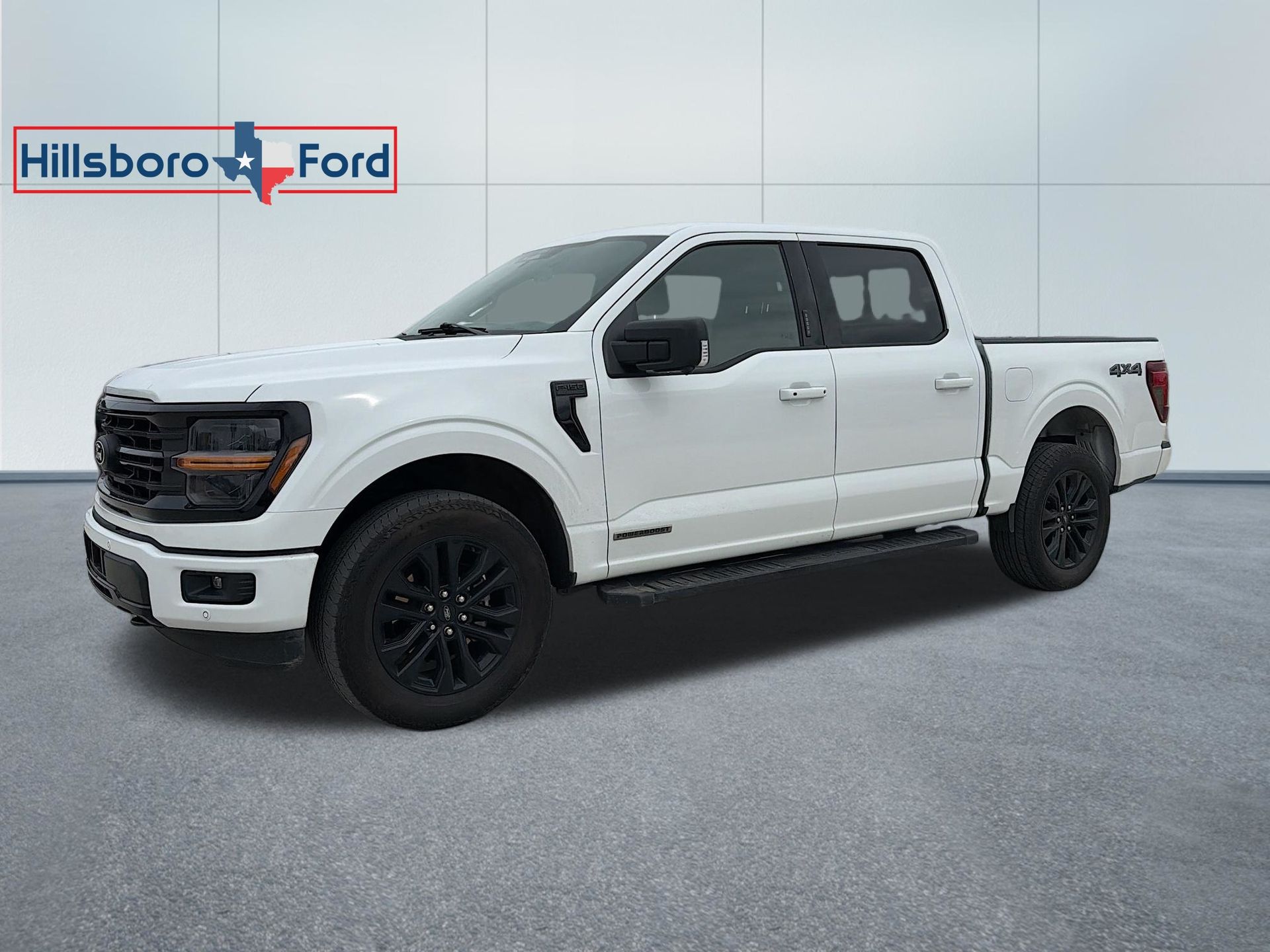 Oxford White 2024 Ford F-150 XLT SuperCrew 4WD Pickup Truck Four-Wheel Drive Automatic
