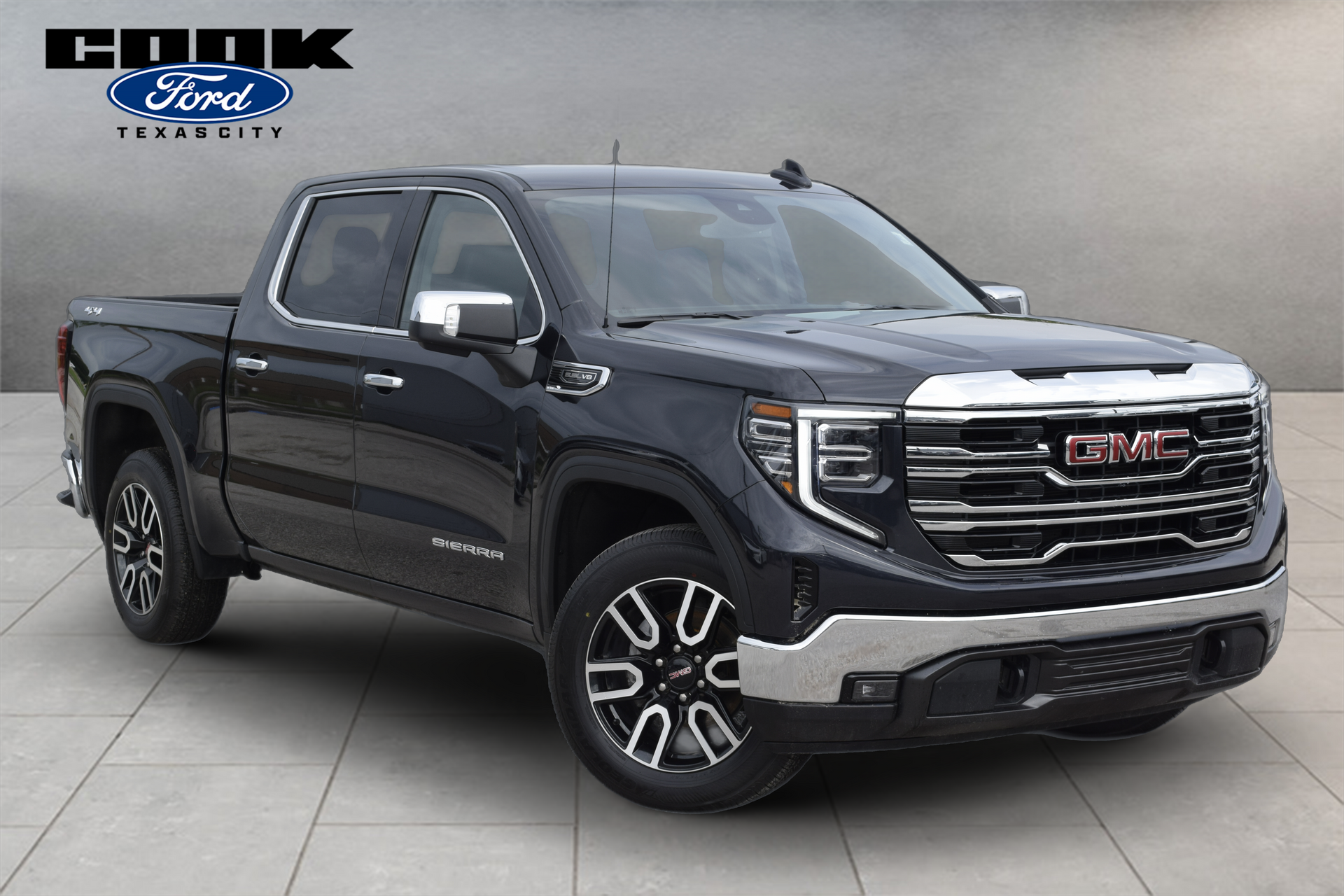 2026 GMC Sierra 1500 SLT Silver at Bayway Chrysler Dodge Jeep Ram