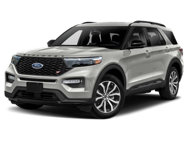 2021 Ford Explorer ST Silver at North Houston Mitsubishi