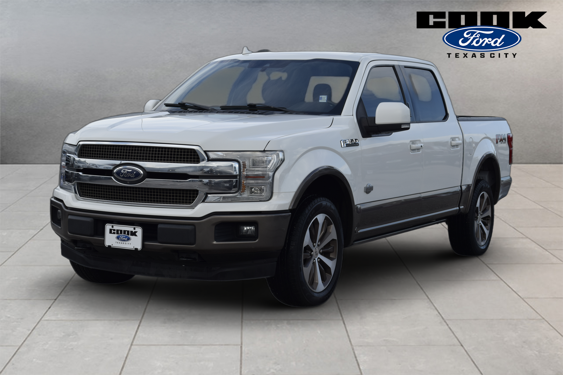 2020 Ford F-150 King Ranch White at DeMontrond Gulf Freeway