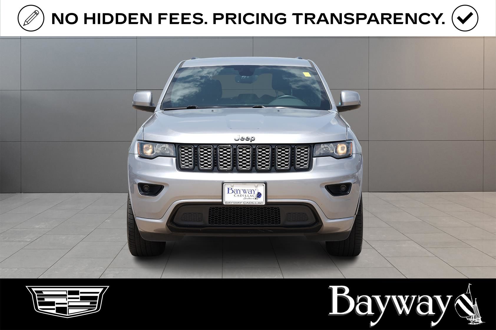 2019 Jeep Grand Cherokee Altitude Silver at AutoSavvy Houston Southwest