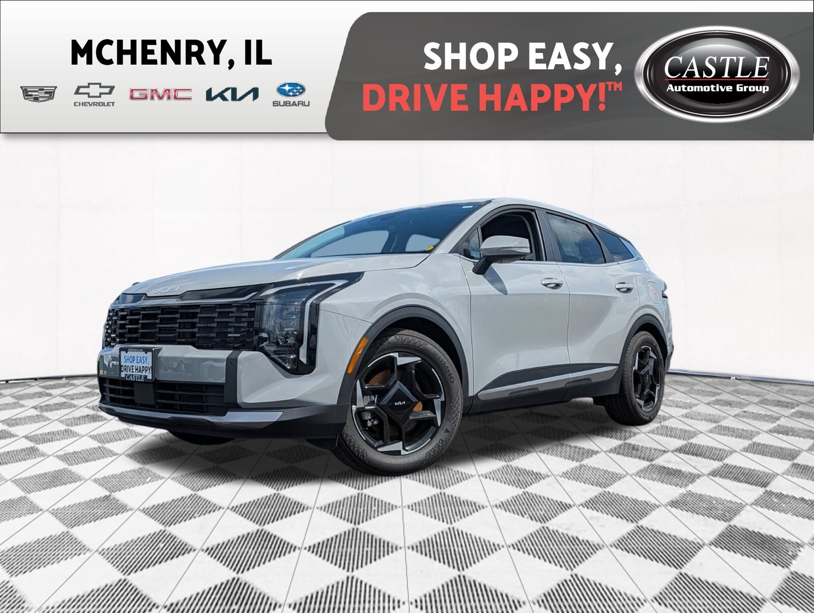 Wolf Gray 2026 Kia Sportage EX FWD SUV / Crossover Front-Wheel Drive 8-Speed Automatic