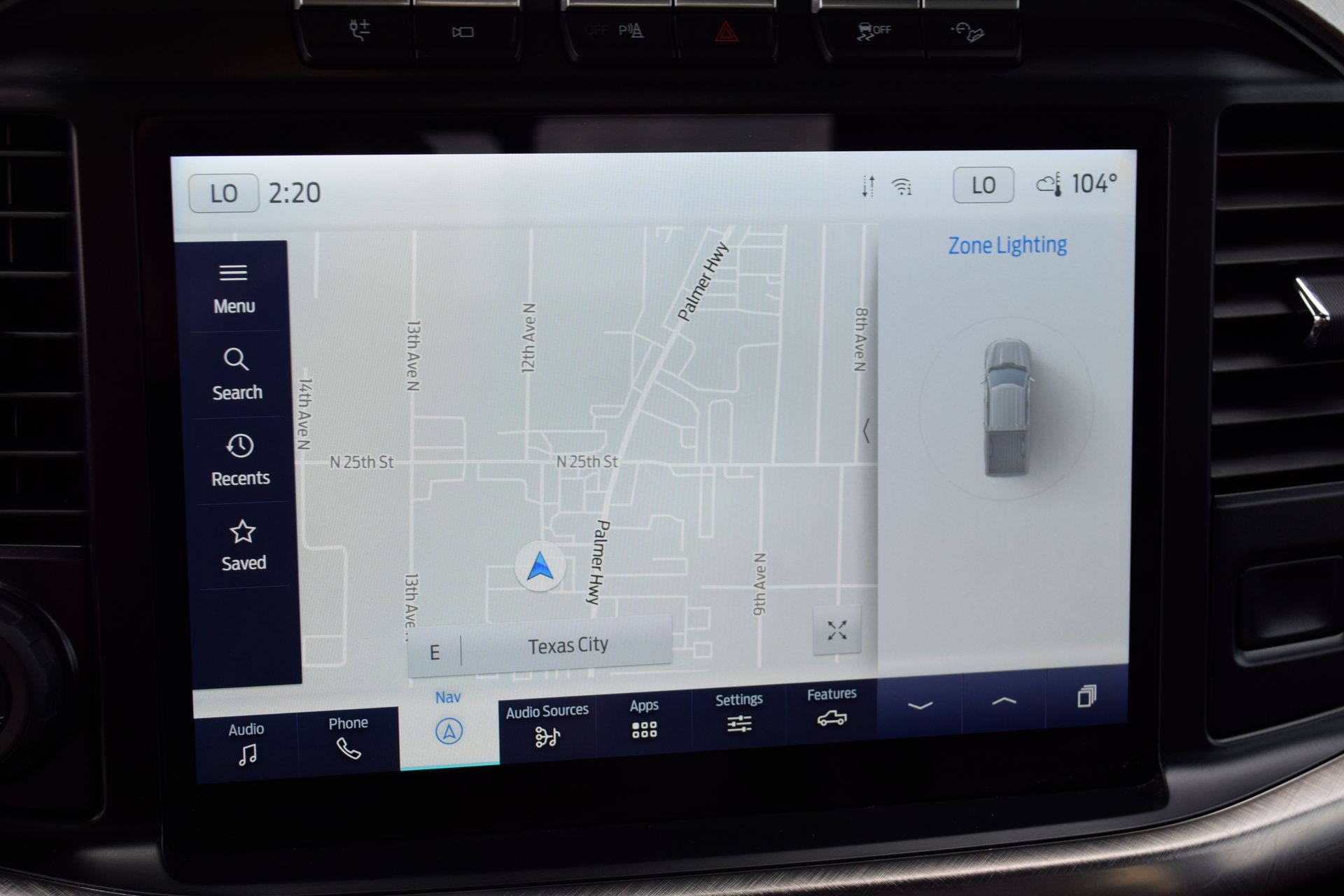 2023 Ford F-150 King Ranch White at DeMontrond Gulf Freeway