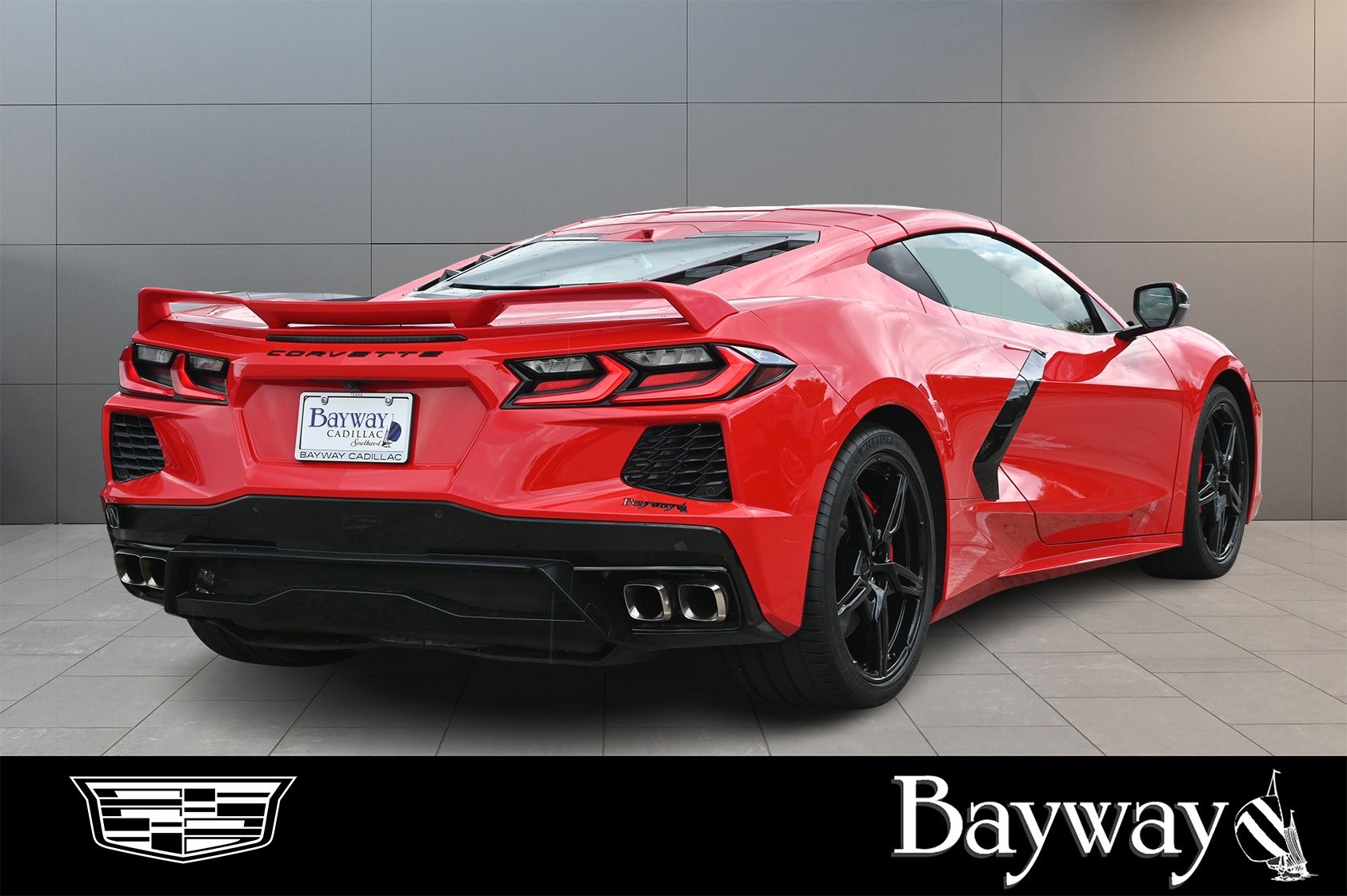 2021 Chevrolet Corvette Stingray Red at Bayway Cadillac of The Woodlands