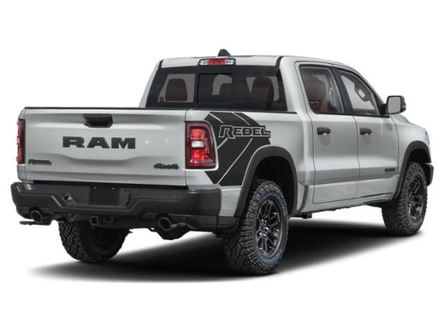 2025 Ram 1500 Rebel Silver at DeMontrond Auto Country