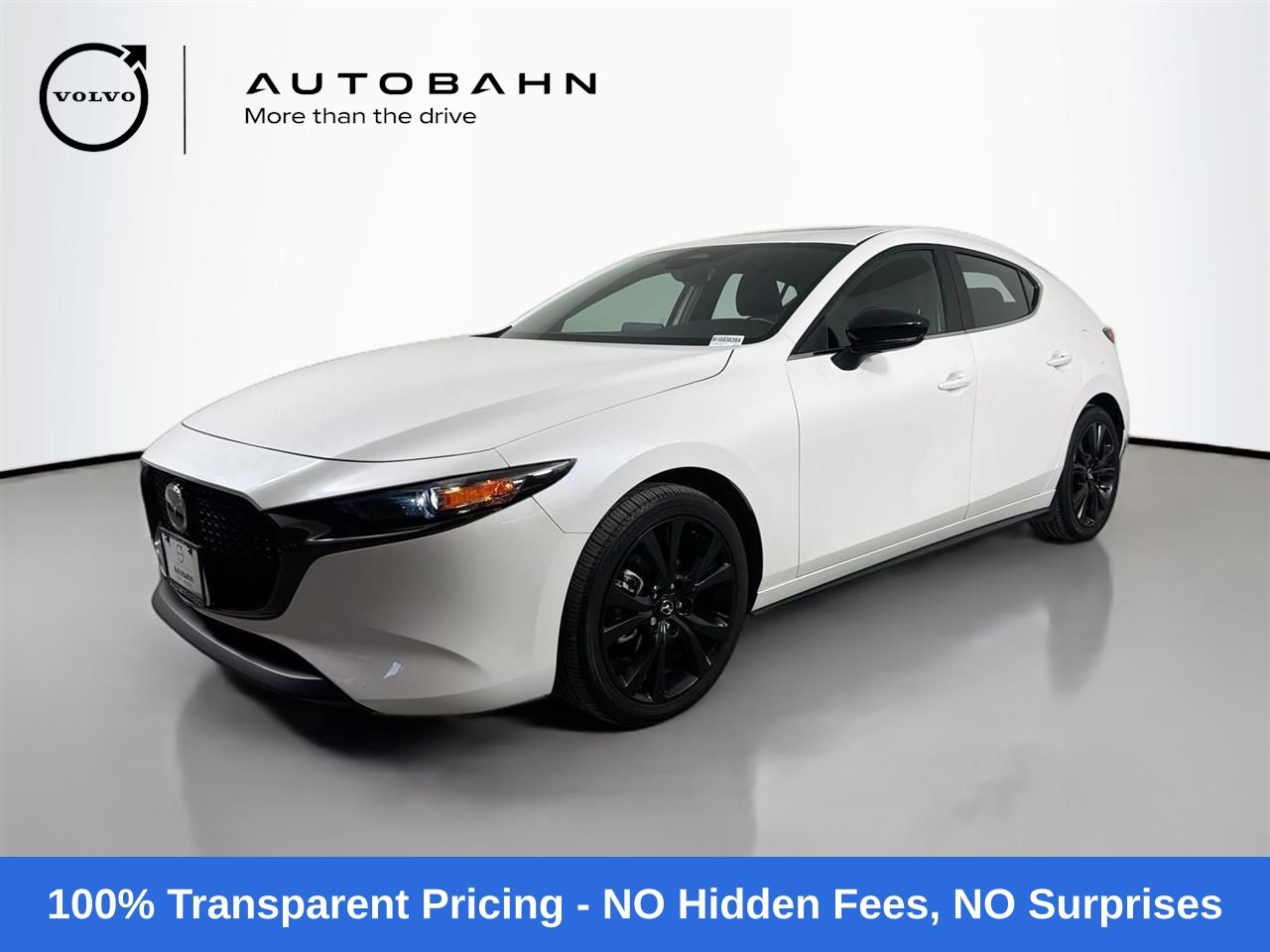 Snowflake White Pearl Mica 2025 Mazda MAZDA3 Hatchback Front-Wheel Drive 6-Speed Automatic