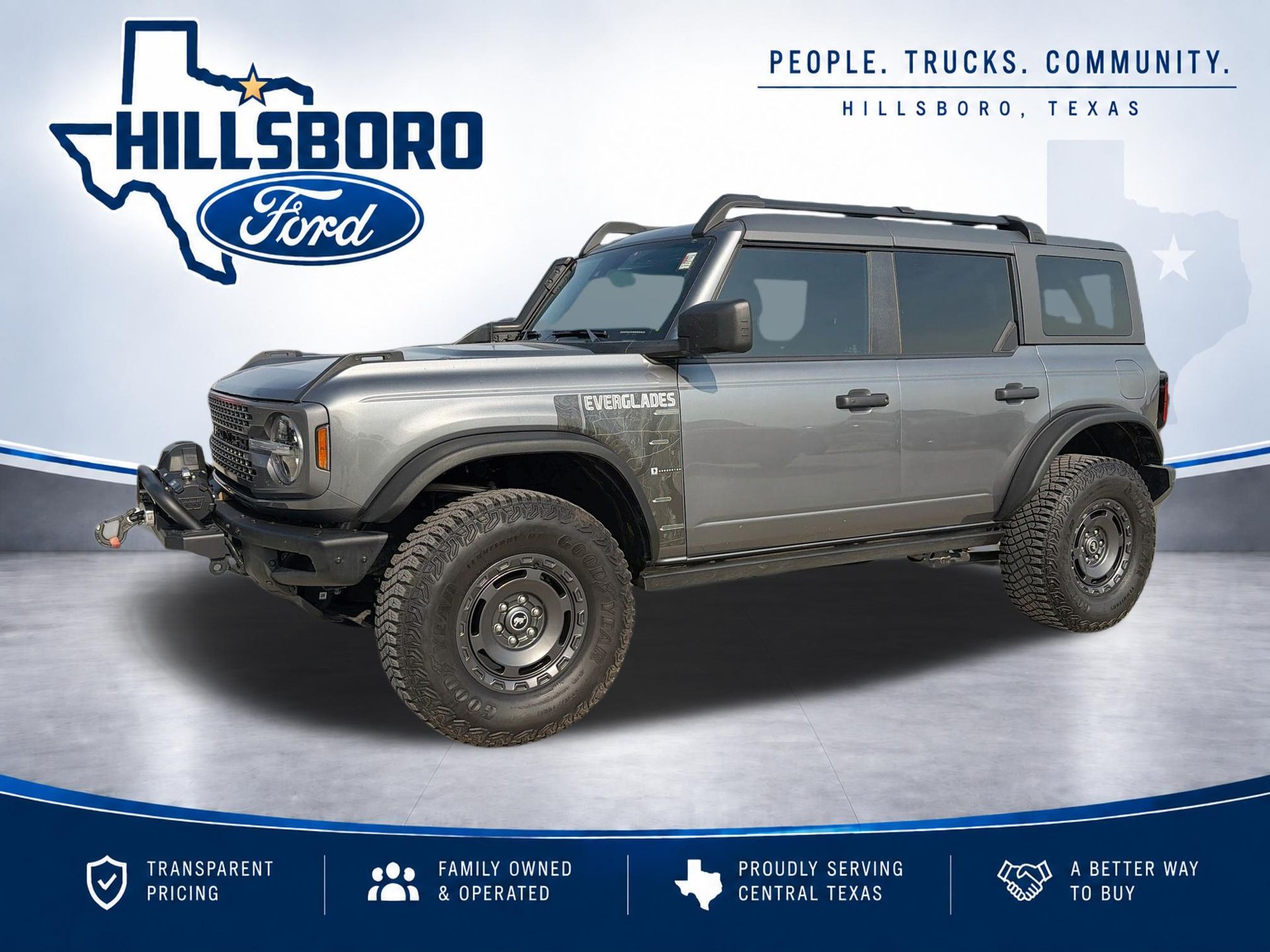 Carbonized Gray Metallic 2024 Ford Bronco SUV / Crossover Four-Wheel Drive Automatic
