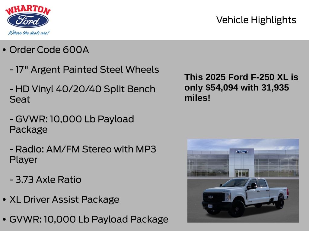2025 Ford F-250SD XL - 10