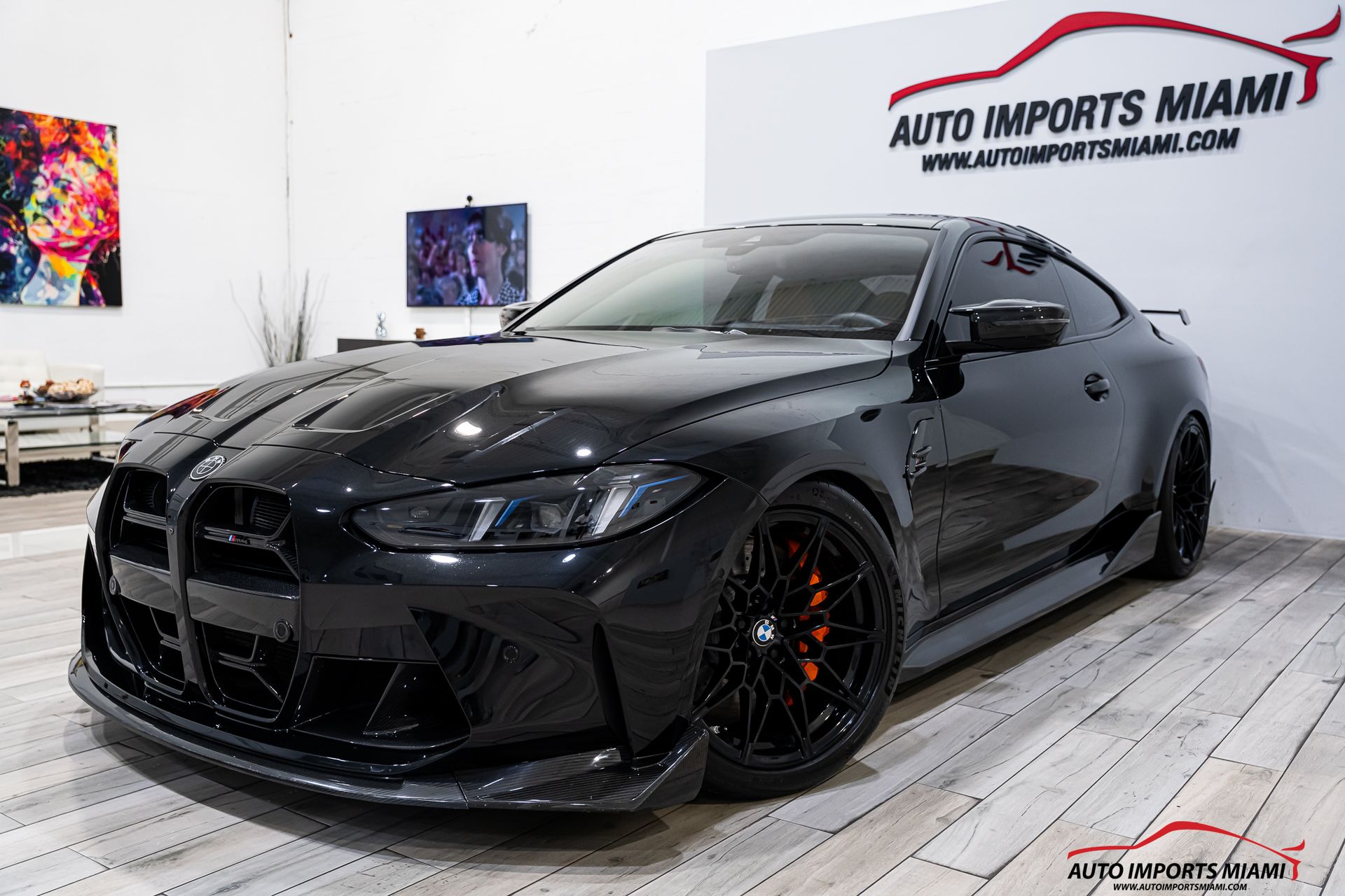Black Sapphire Metallic 2025 BMW M4 Coupe All-Wheel Drive 8-Speed Automatic