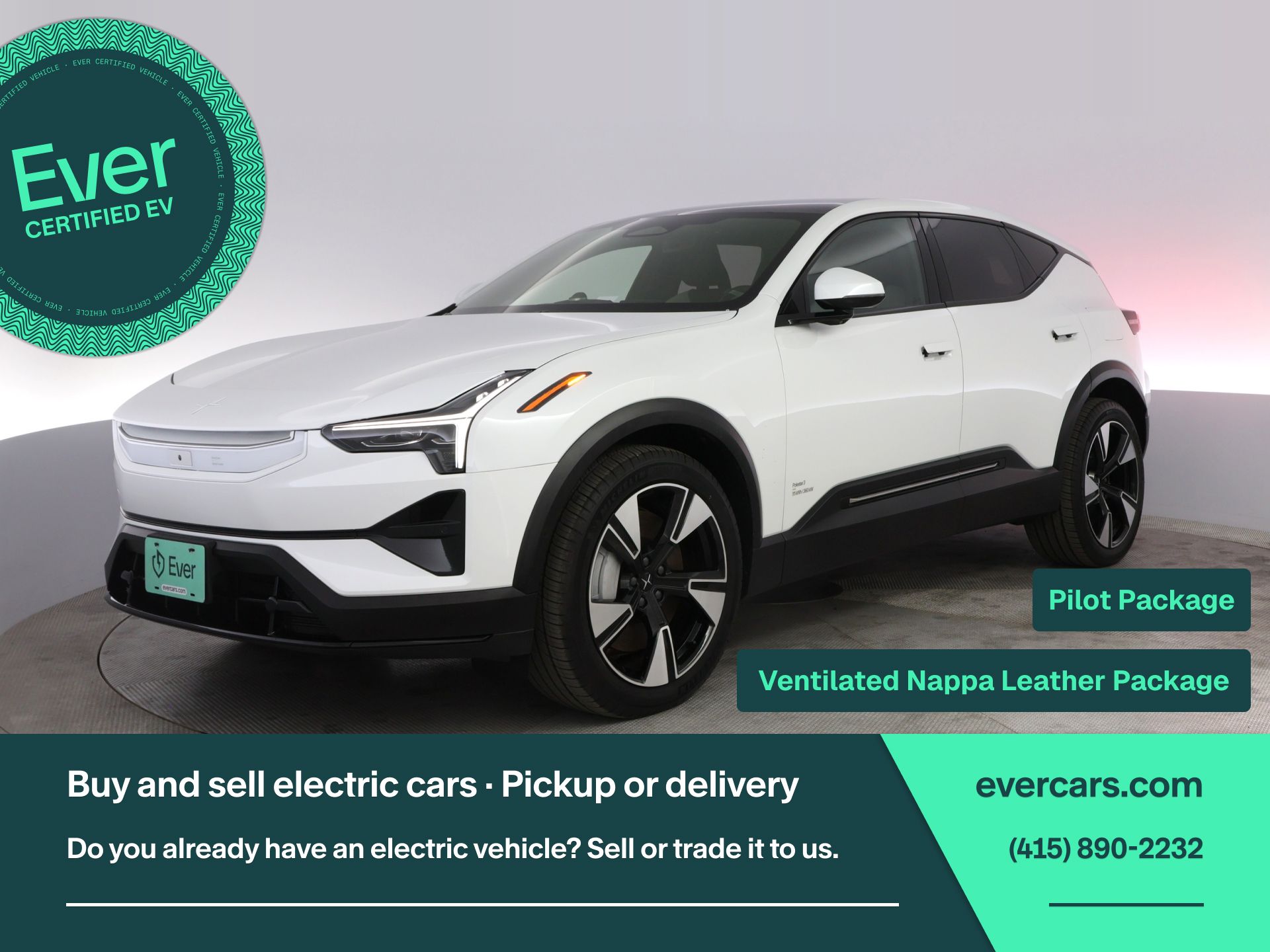 White 2025 Polestar 3 Long Range Dual Motor AWD SUV / Crossover All-Wheel Drive 1-Speed Automatic