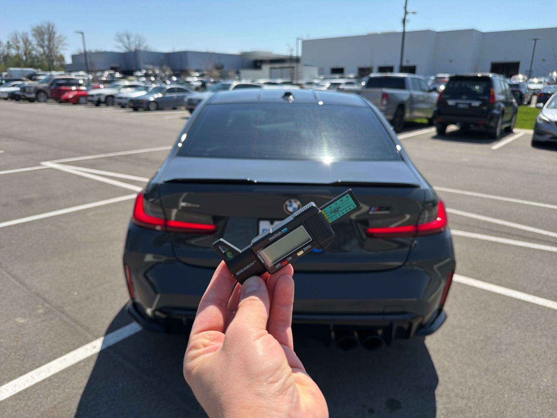 used 2024 BMW M3 car, priced at $89,900