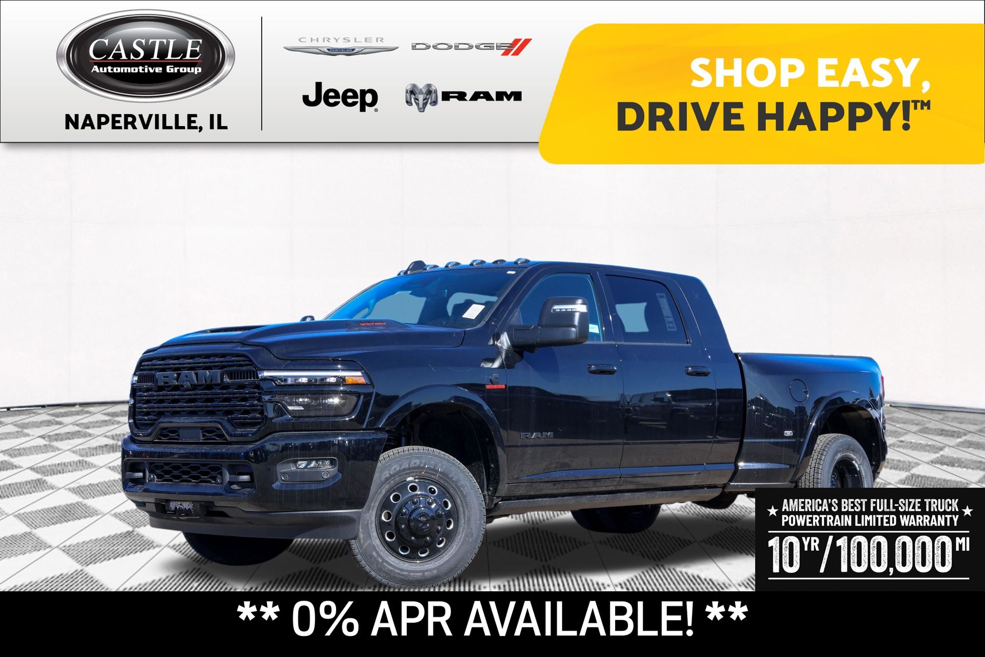 2026 RAM 3500 Limited Mega Cab DRW 4WD