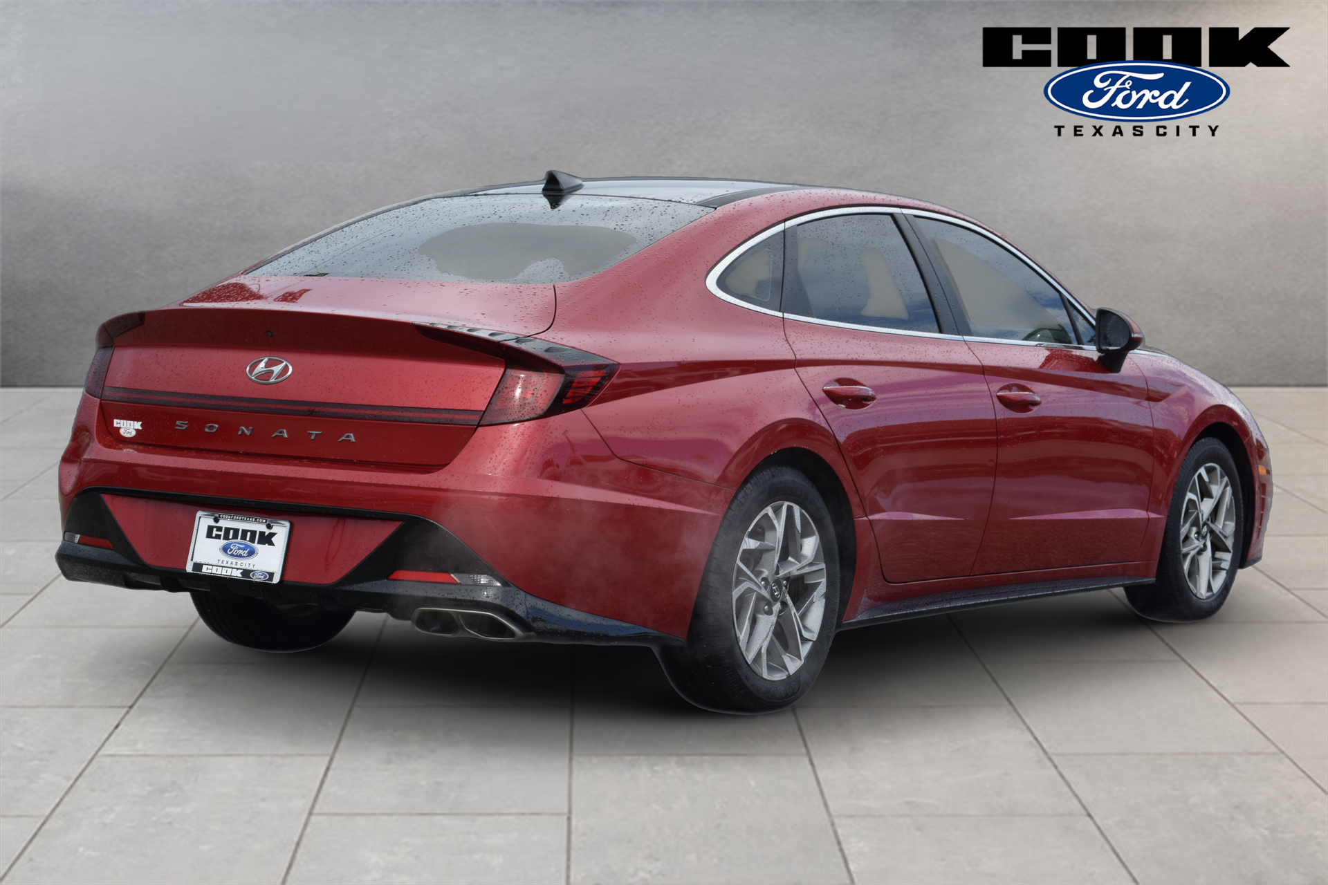 2021 Hyundai Sonata SEL Red at Parkway Family Mazda