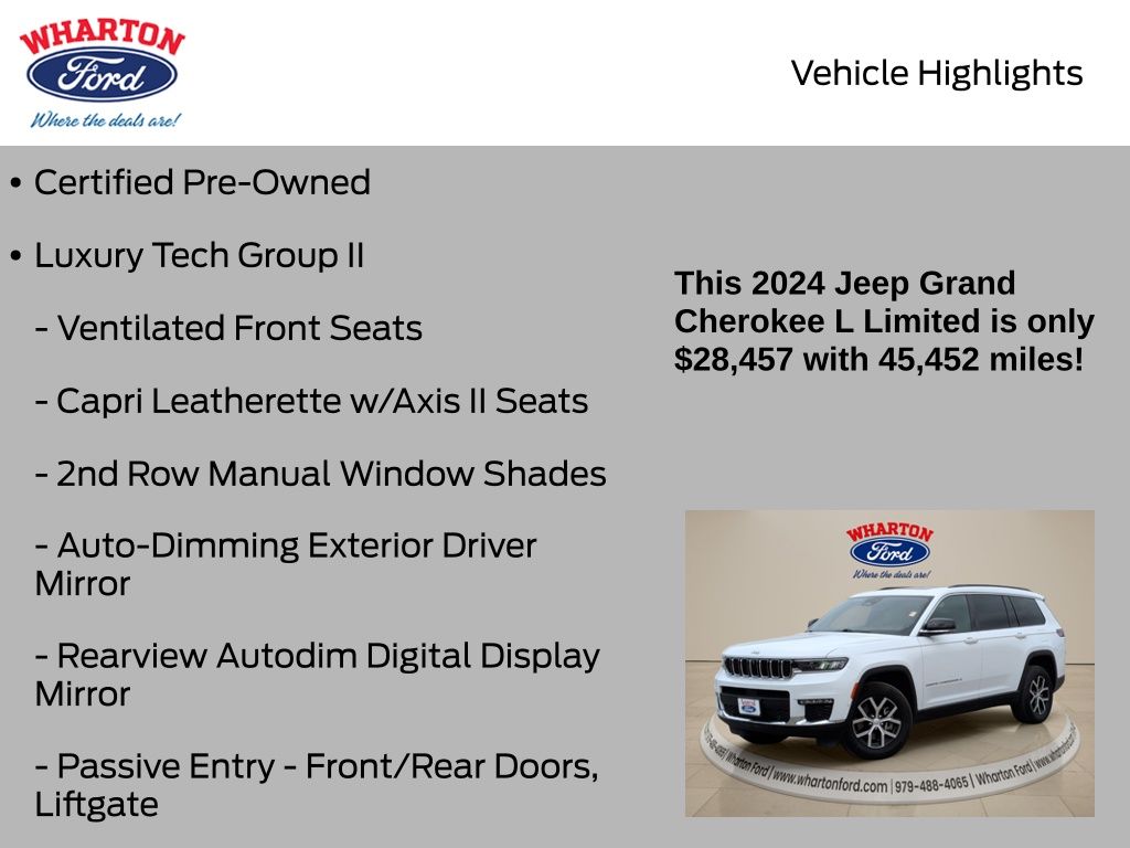 2024 Jeep Grand Cherokee L Limited - 4