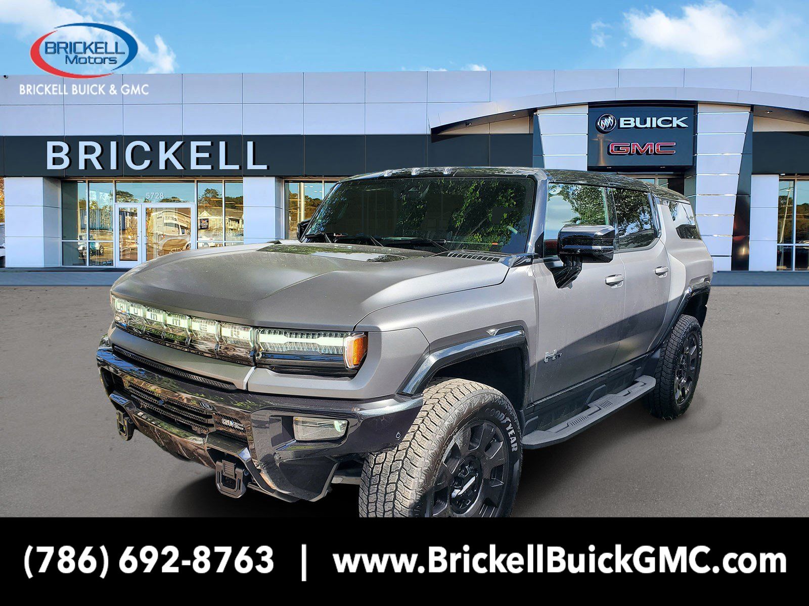 Magnus Gray Matte 2026 GMC Hummer EV SUV SUV / Crossover All-Wheel Drive 1-Speed Automatic